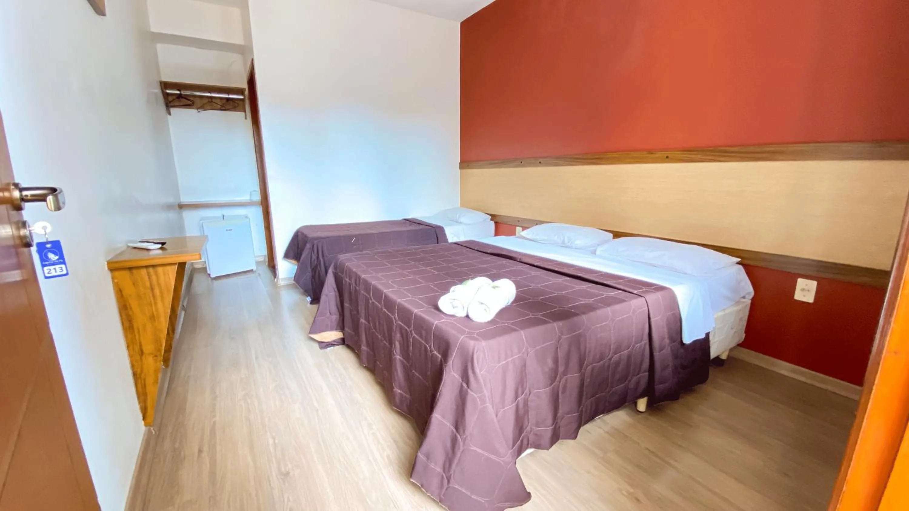 Bedroom, Bed in Hotel Capital da Fe