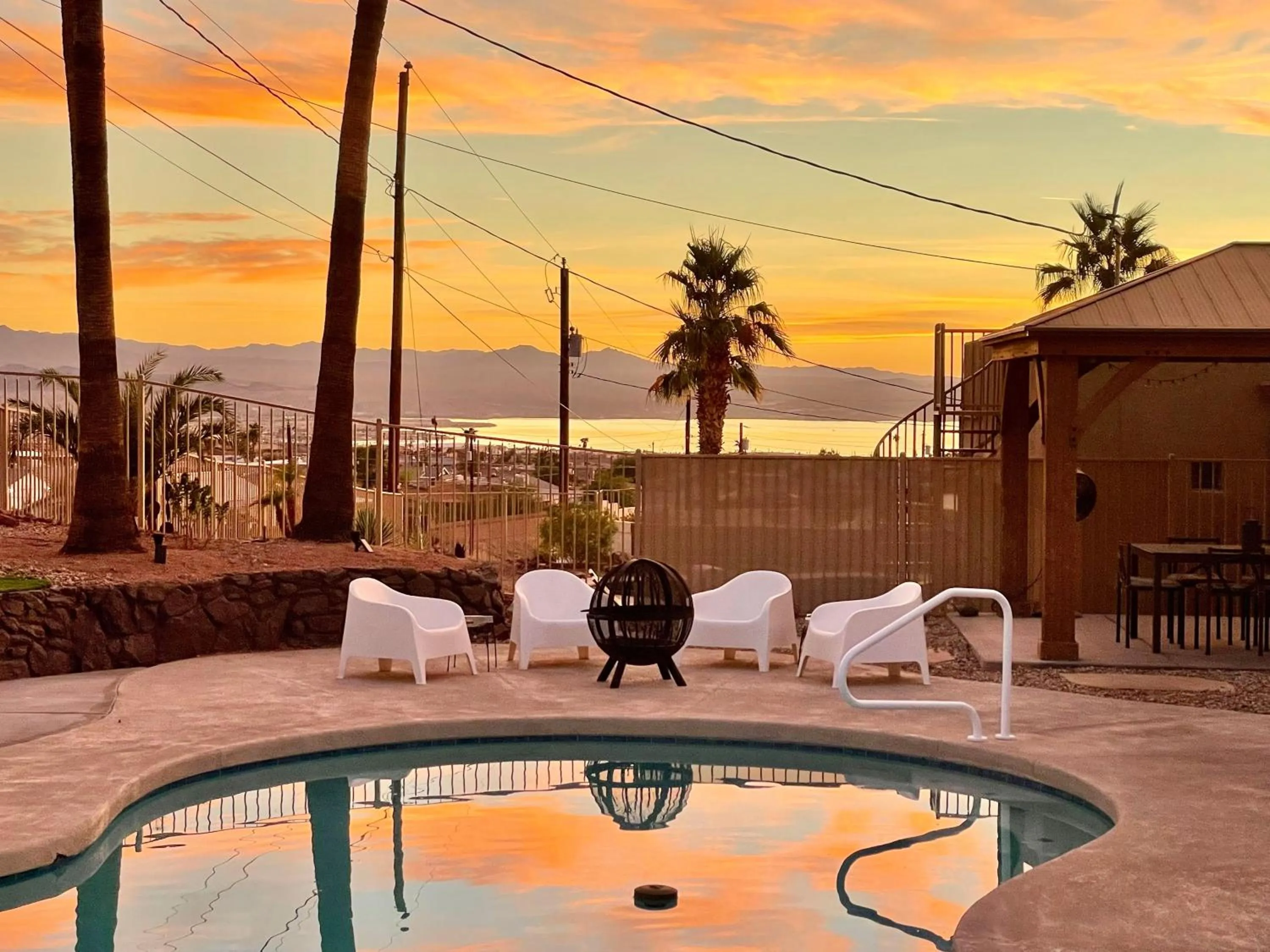 Trendy Desert Getaway Pool, Spa, Game Room