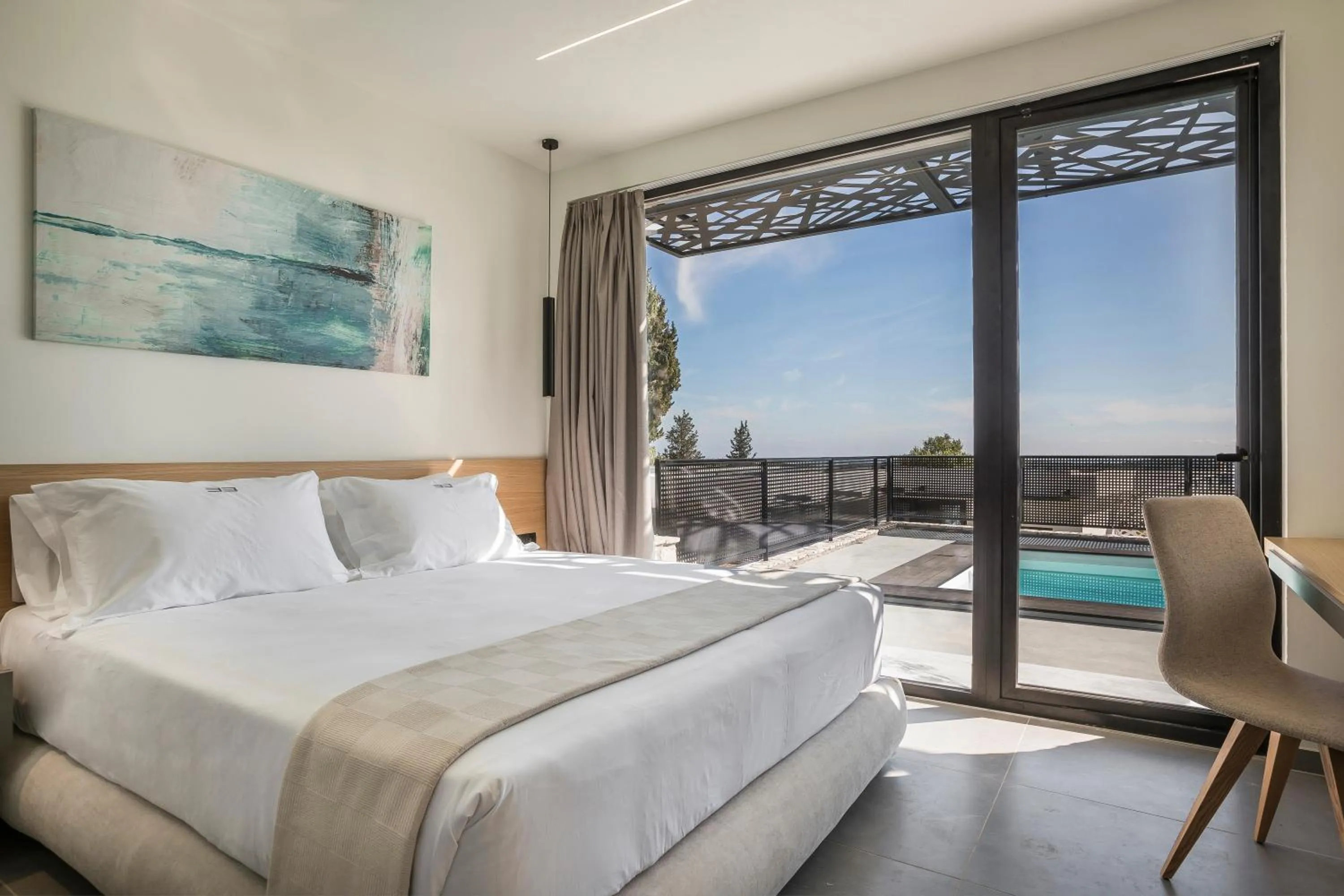 Bed in Erolidae Villas