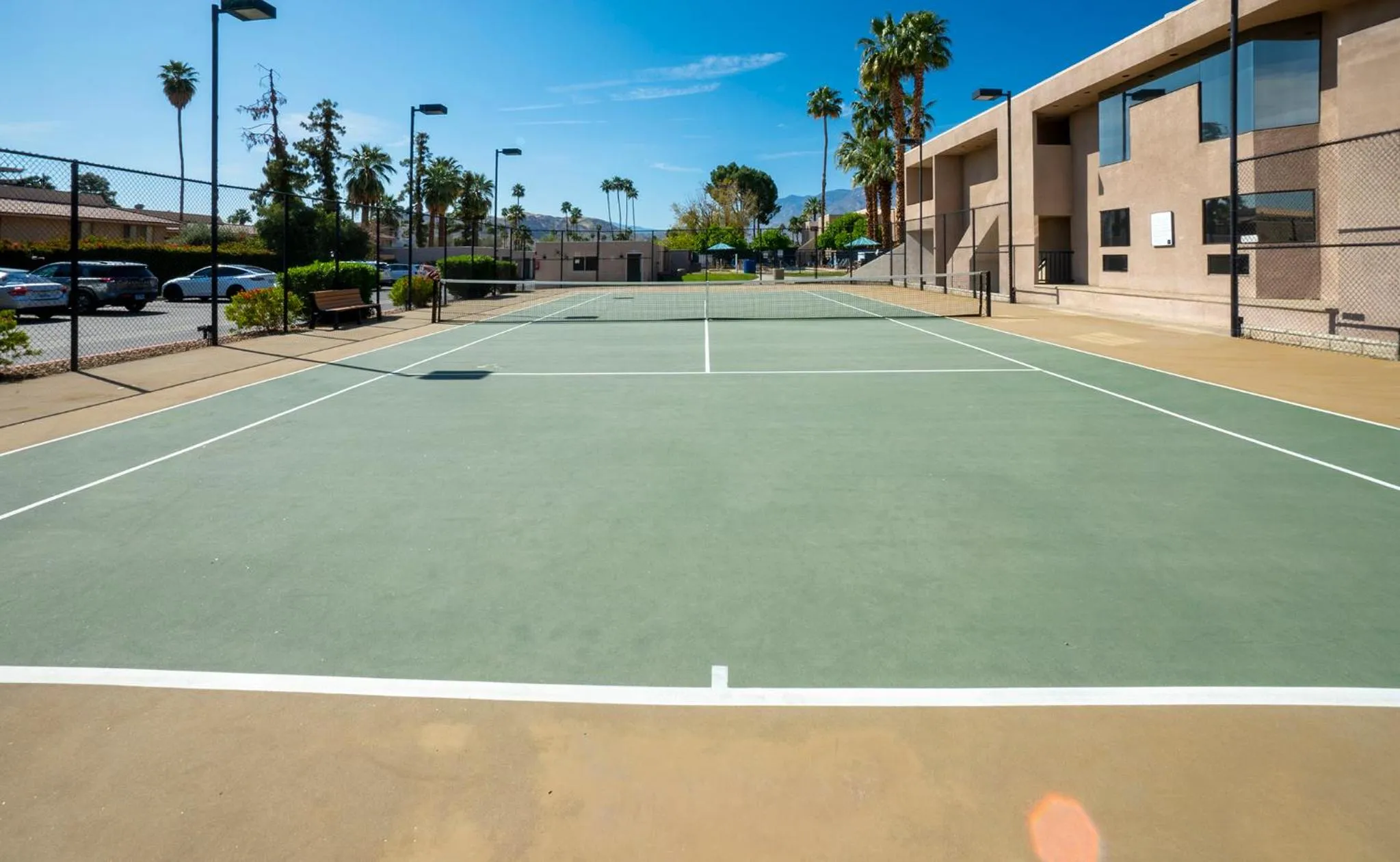 Tennis court in Vista Mirage Resort