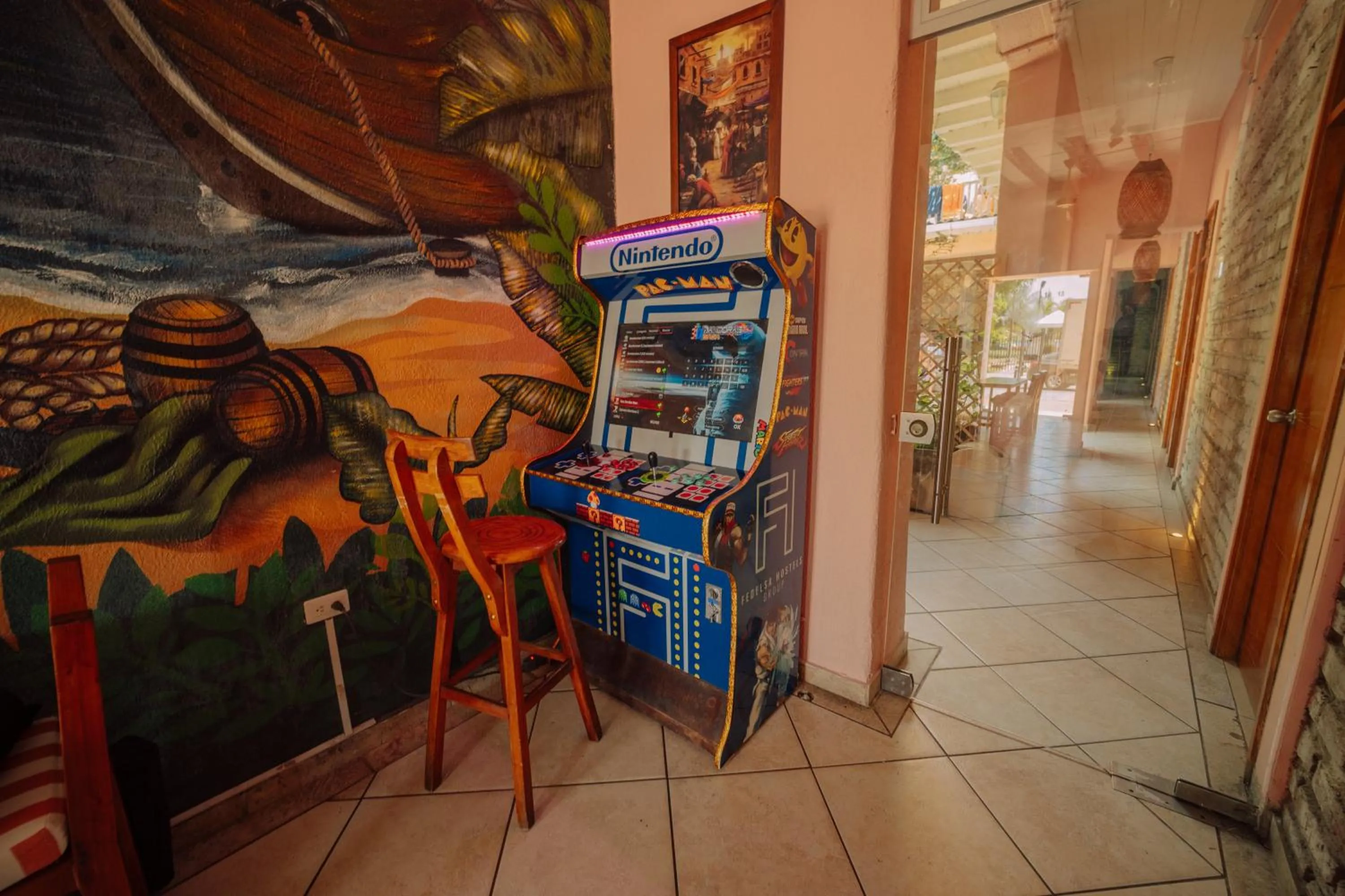 Lounge or bar in Casa Zahri Boutique Hostel