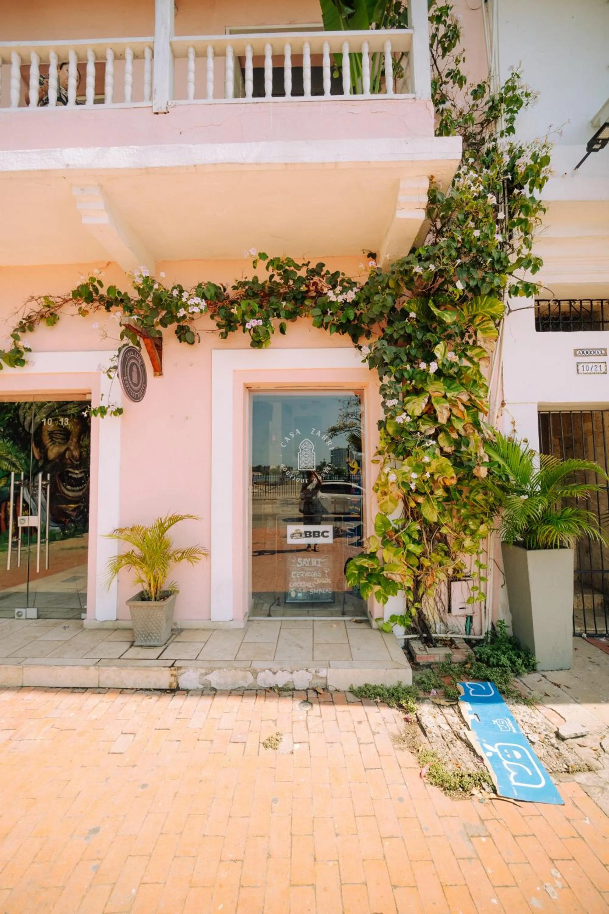 Property building in Casa Zahri Boutique Hostel