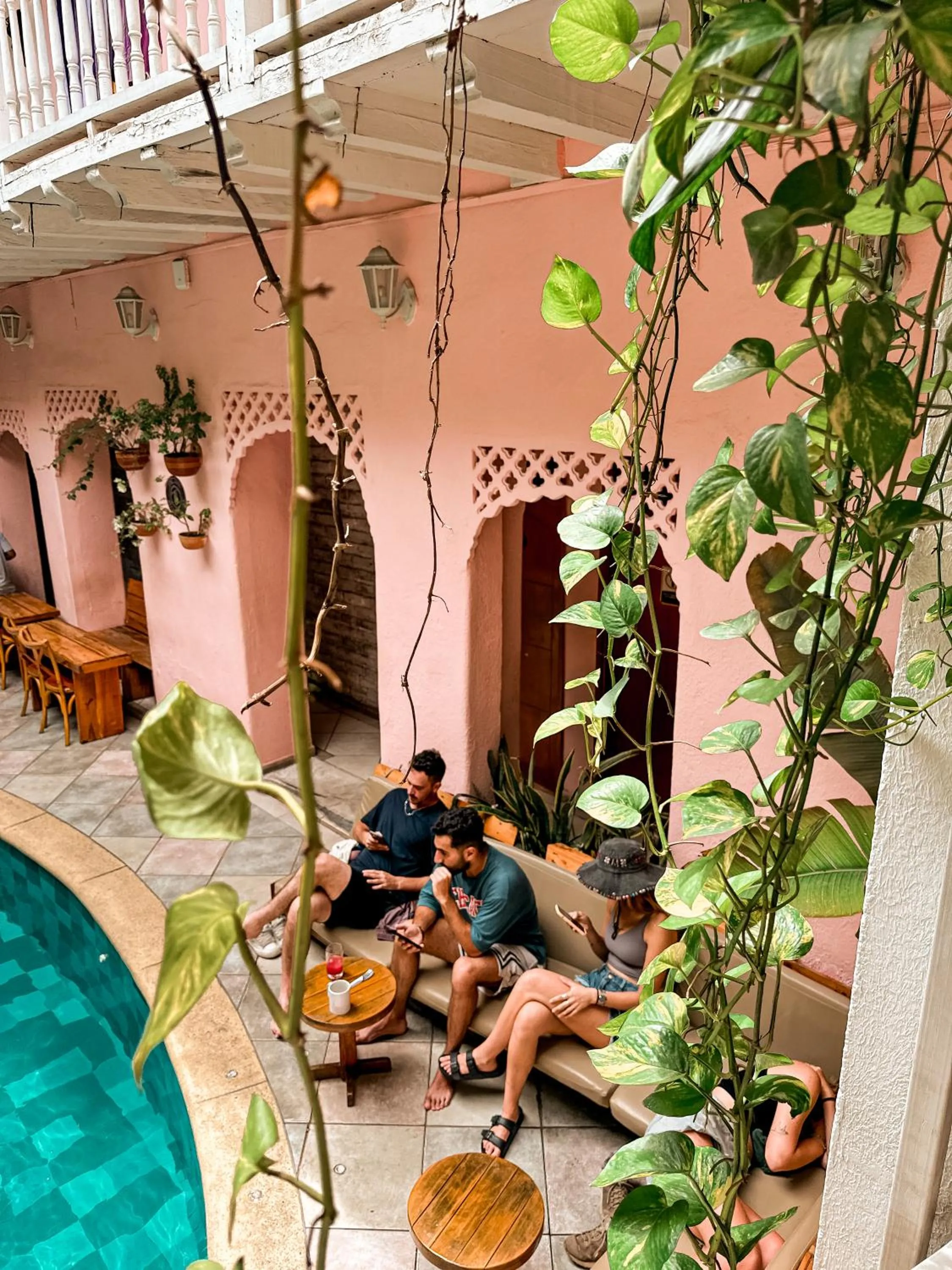 Property building in Casa Zahri Boutique Hostel