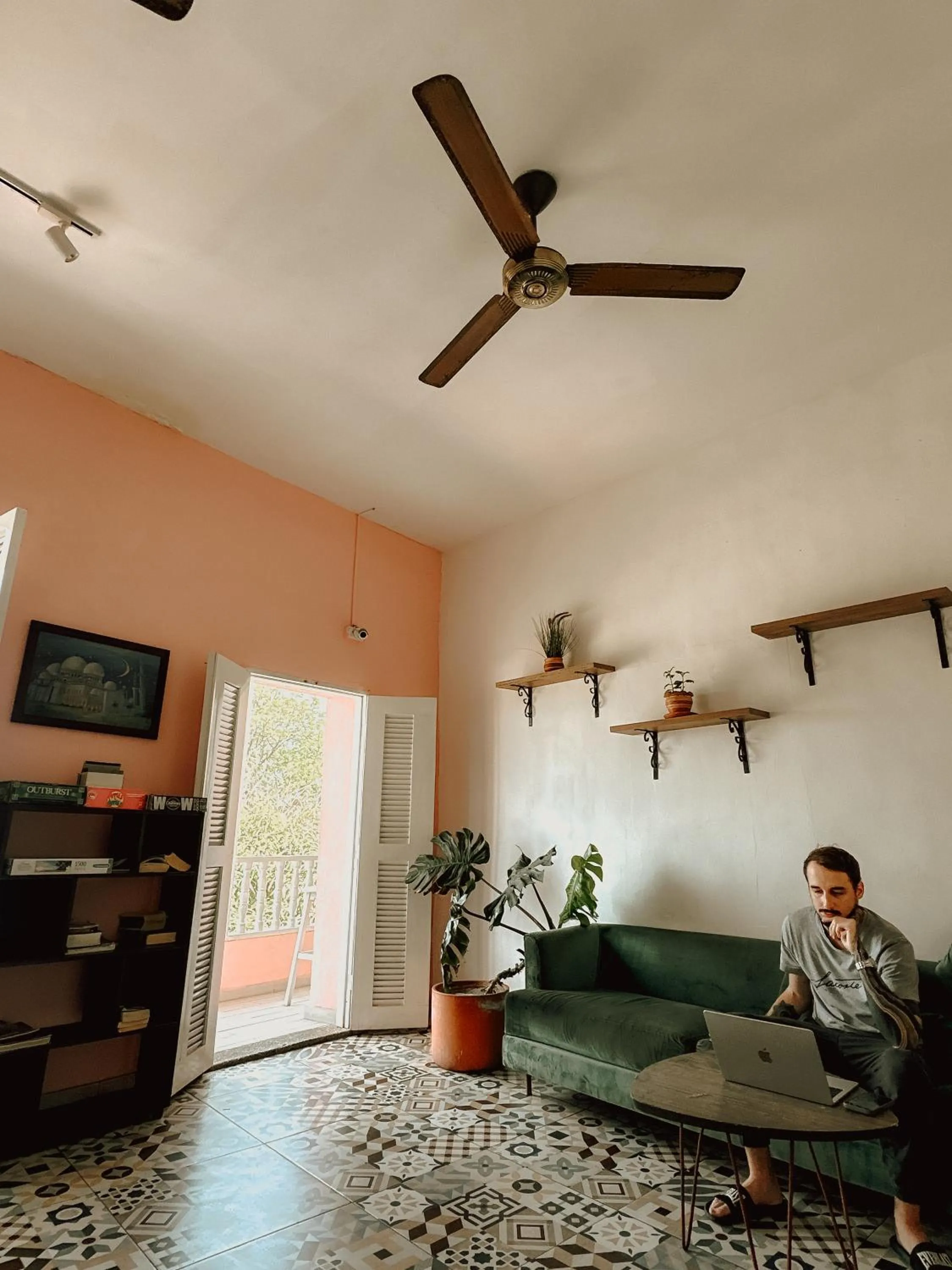 Living room in Casa Zahri Boutique Hostel