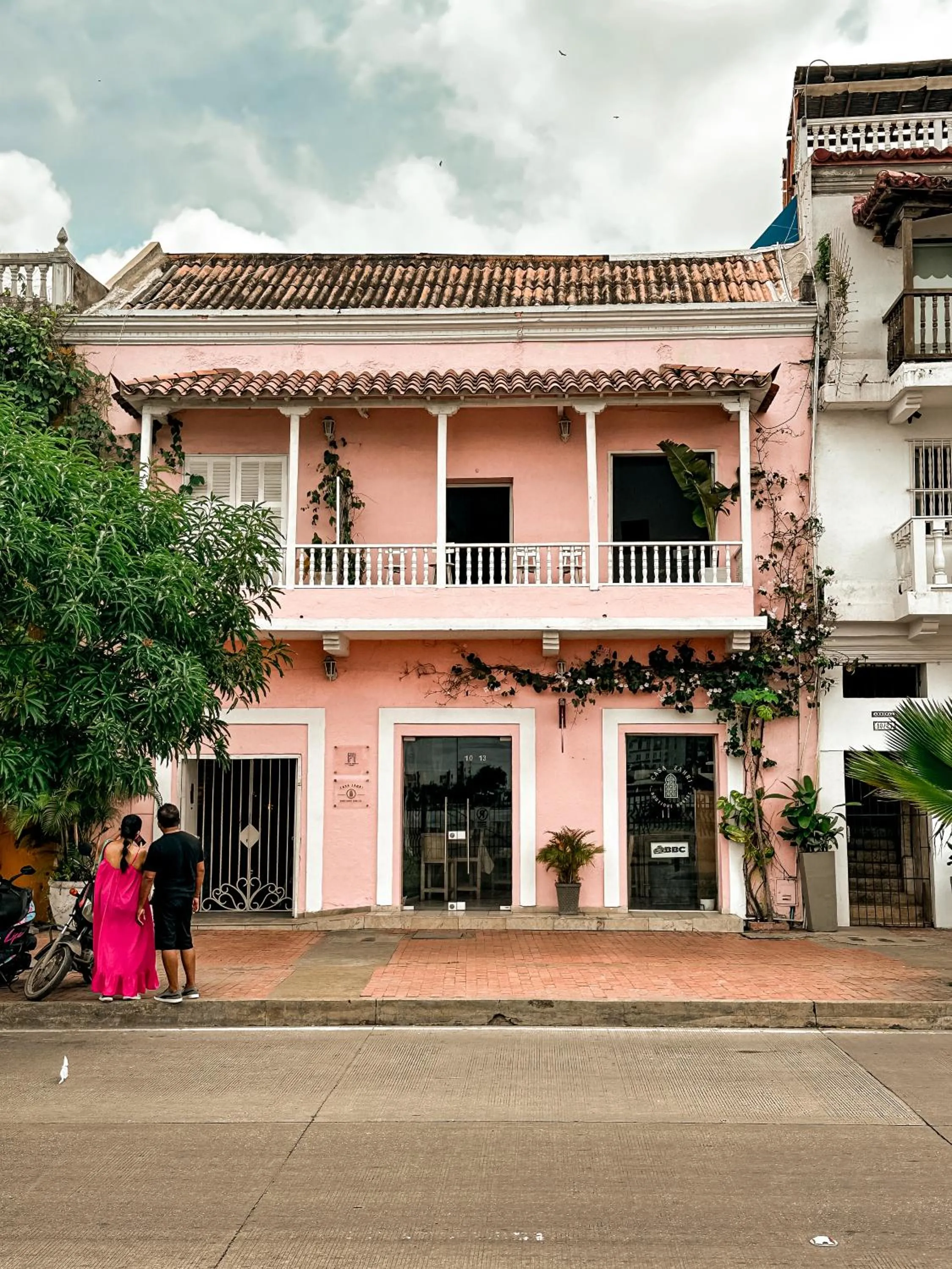 Property building in Casa Zahri Boutique Hostel