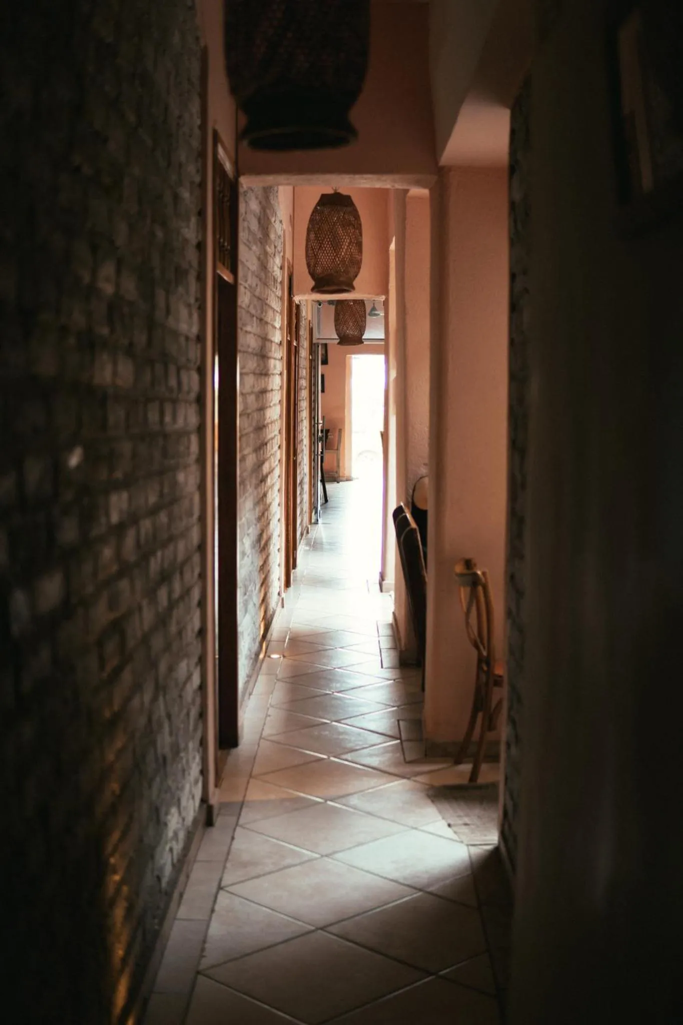 Patio in Casa Zahri Boutique Hostel