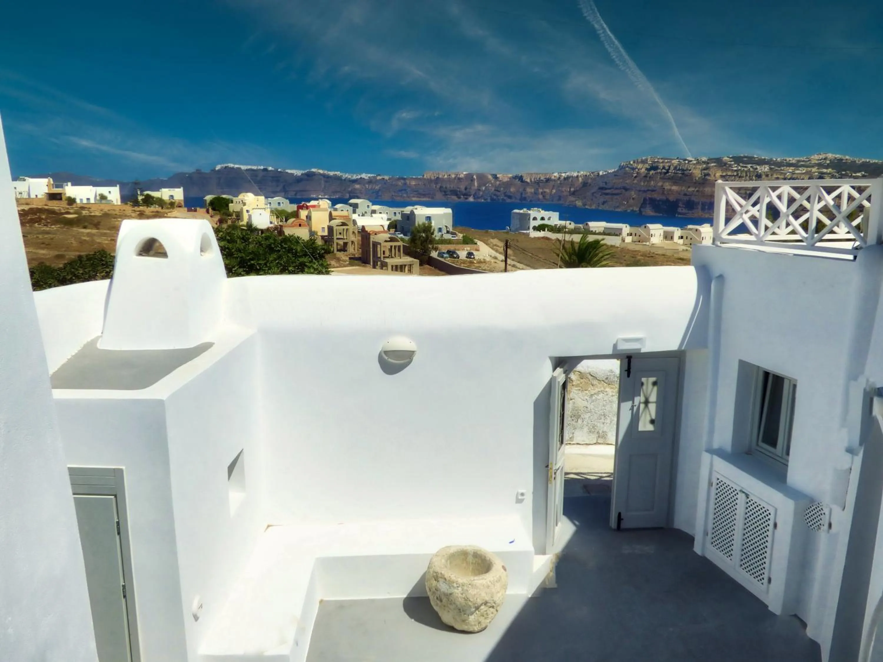 Property building in Golden Stone Santorini Suites