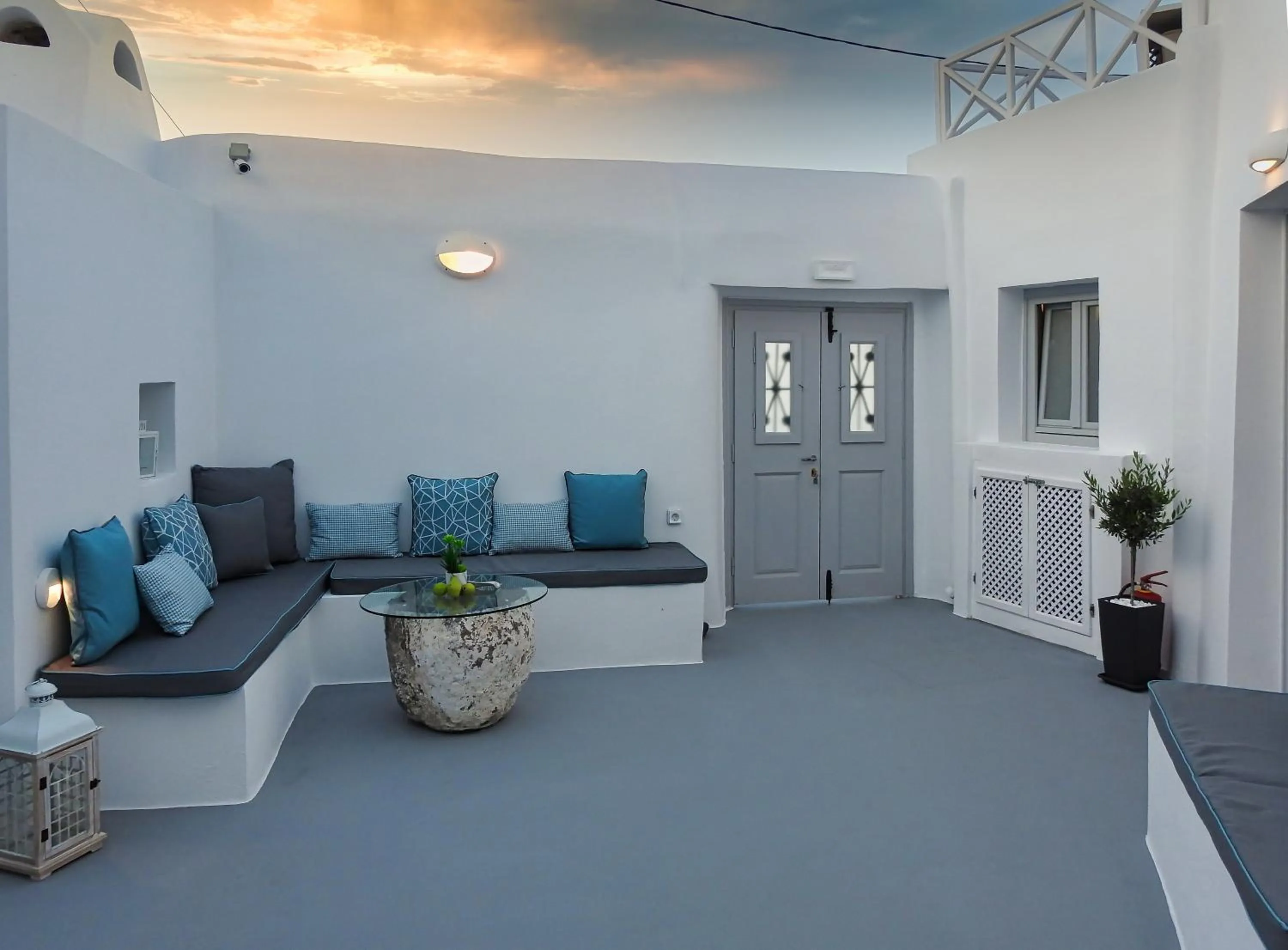 Property building in Golden Stone Santorini Suites