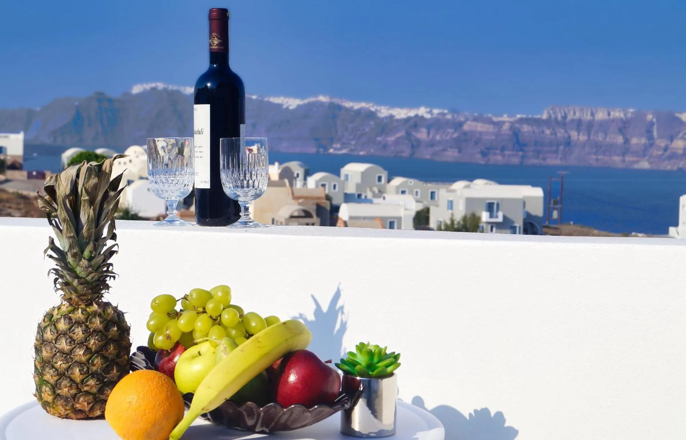 Property building in Golden Stone Santorini Suites