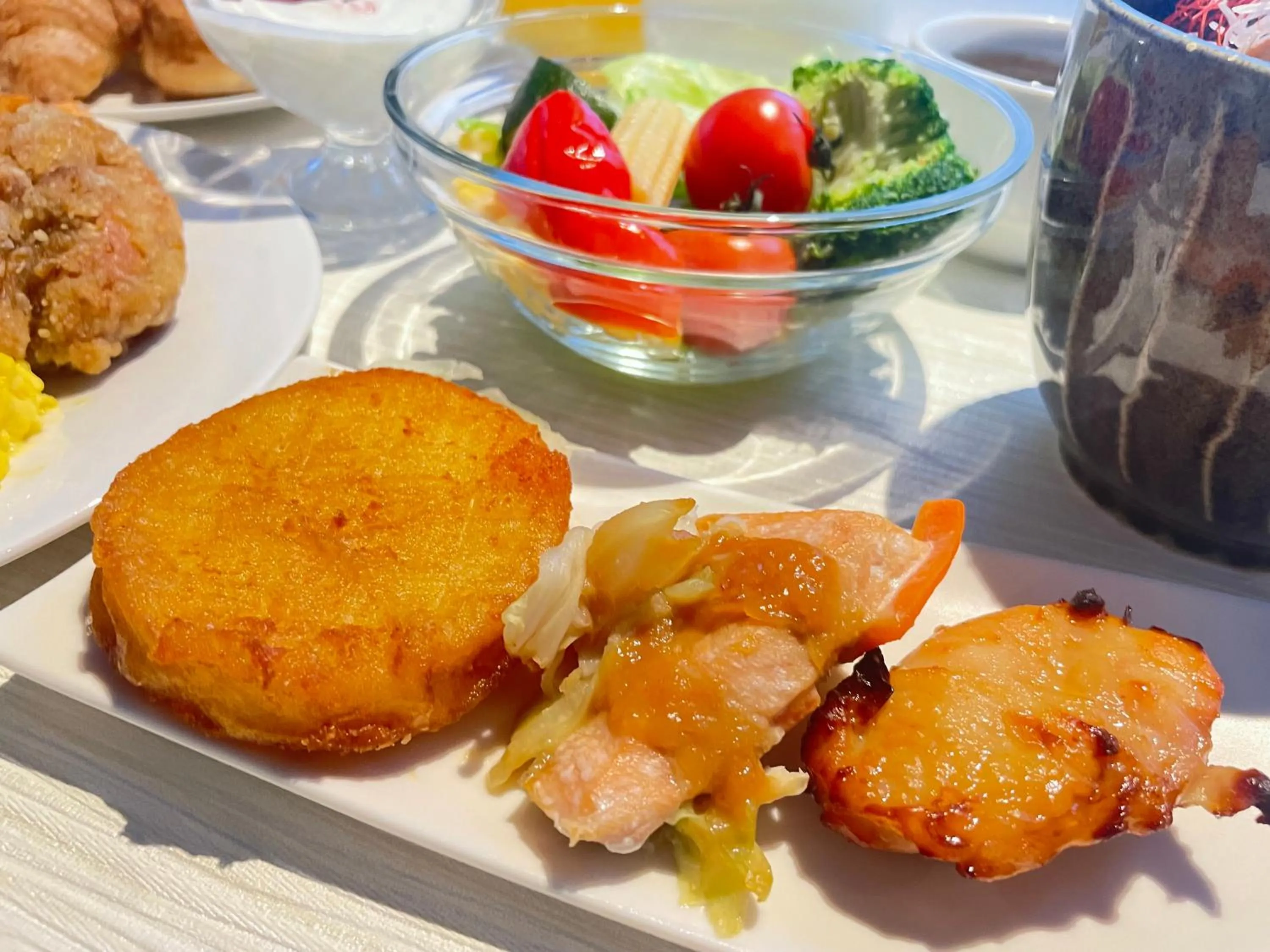 Breakfast in HOTEL AMANEK Asahikawa