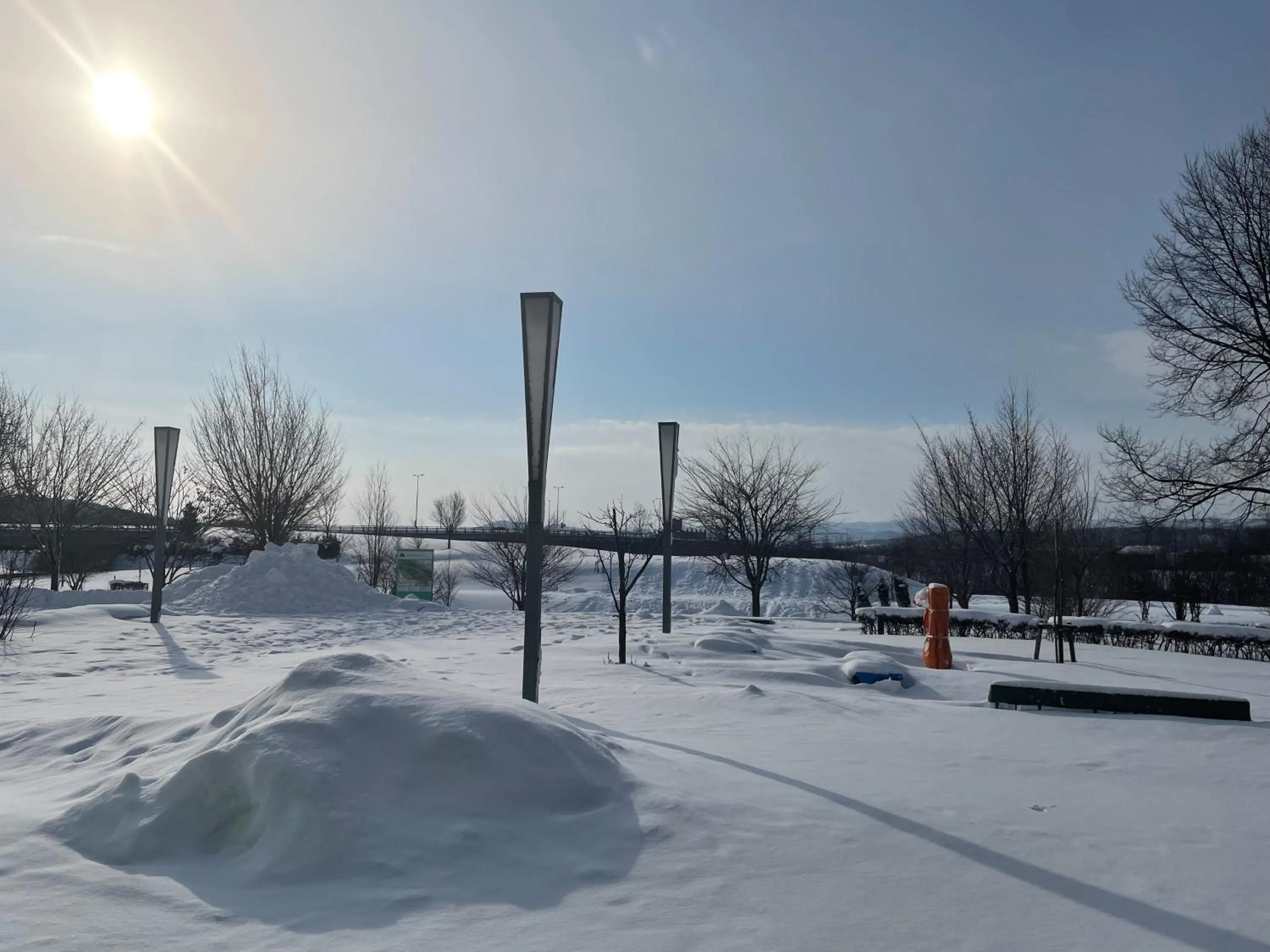 Nearby landmark in HOTEL AMANEK Asahikawa