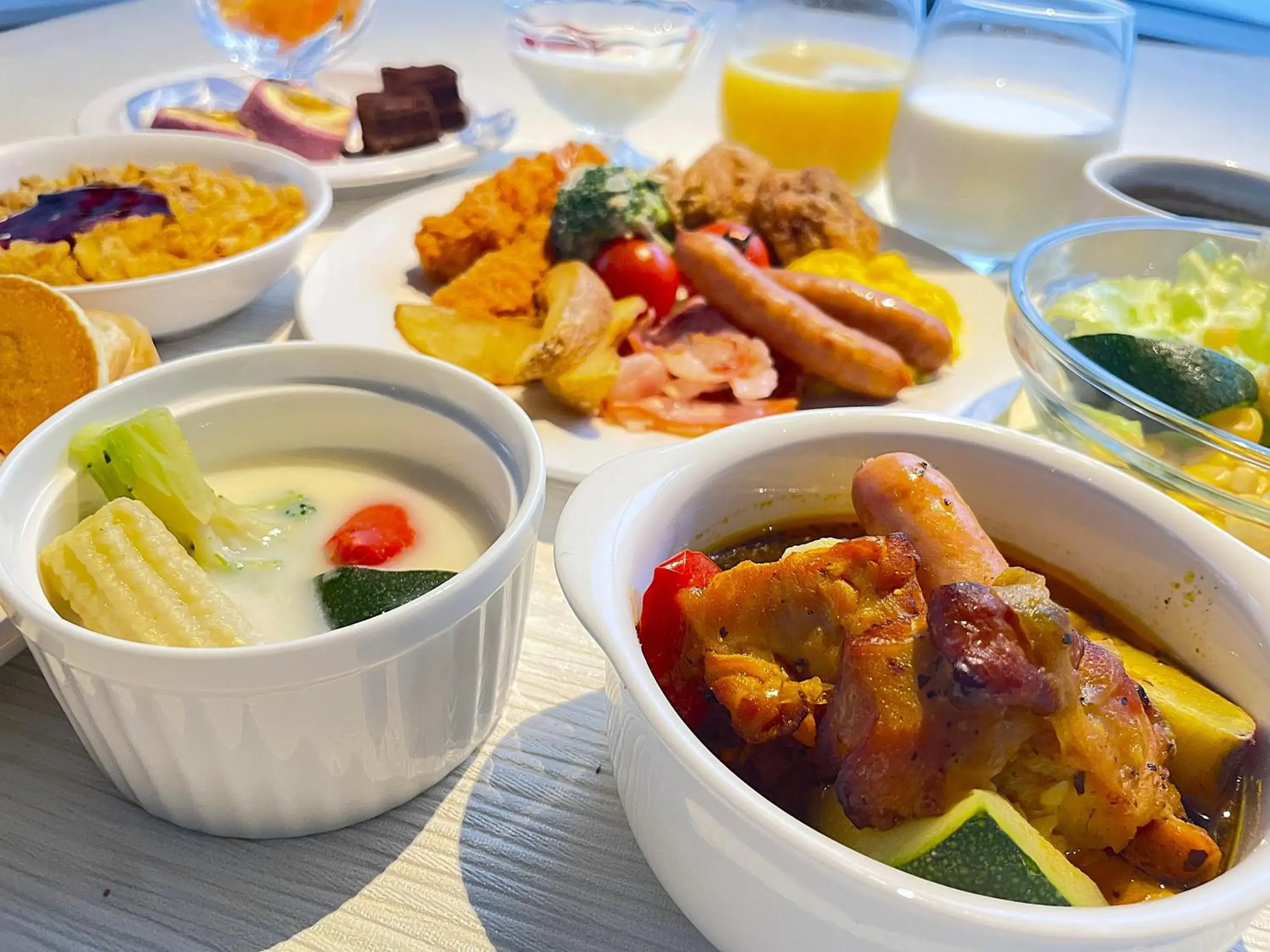 Breakfast in HOTEL AMANEK Asahikawa Breakfast in HOTEL AMANEK Asahikawa