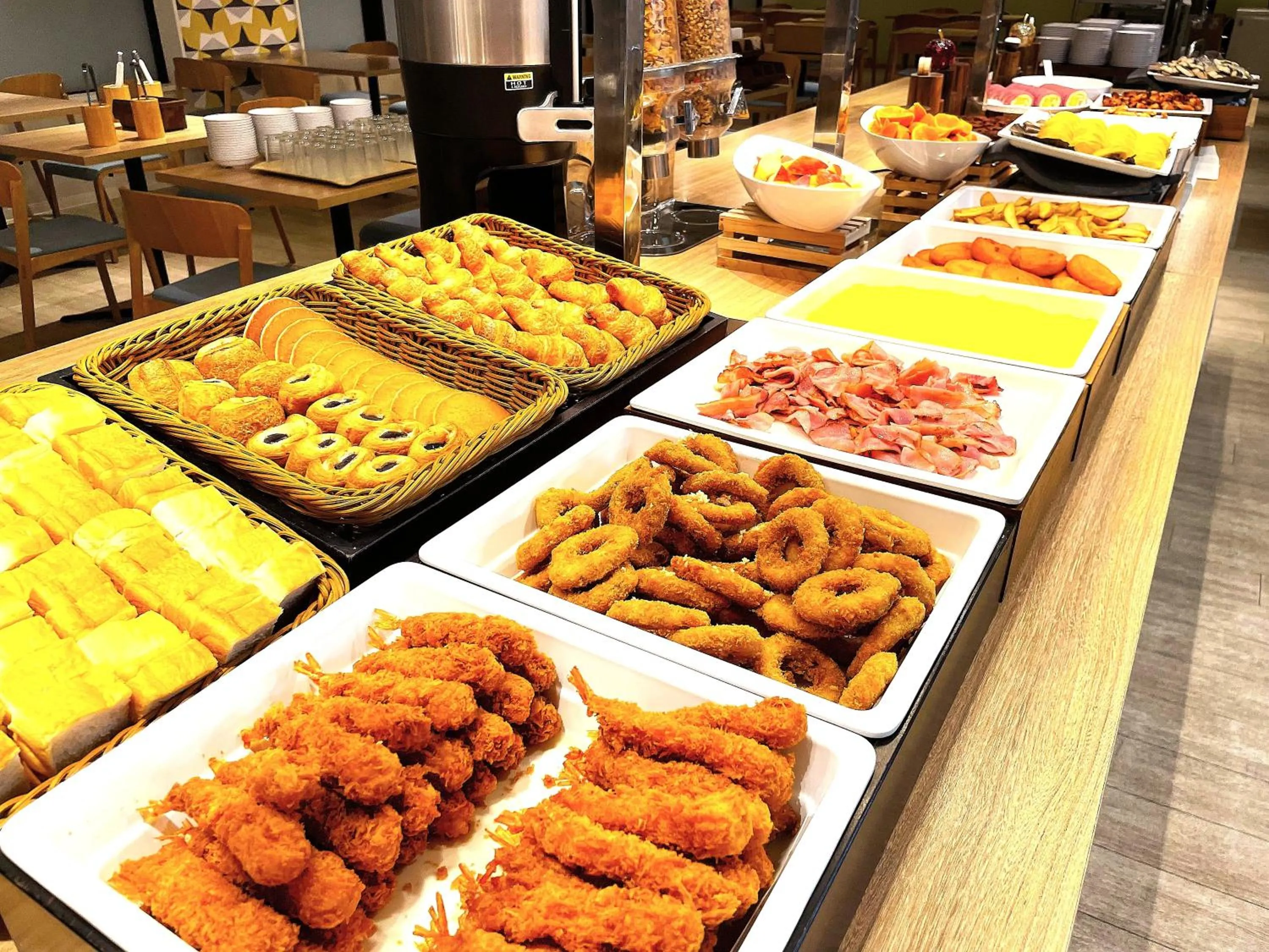 Buffet breakfast in HOTEL AMANEK Asahikawa