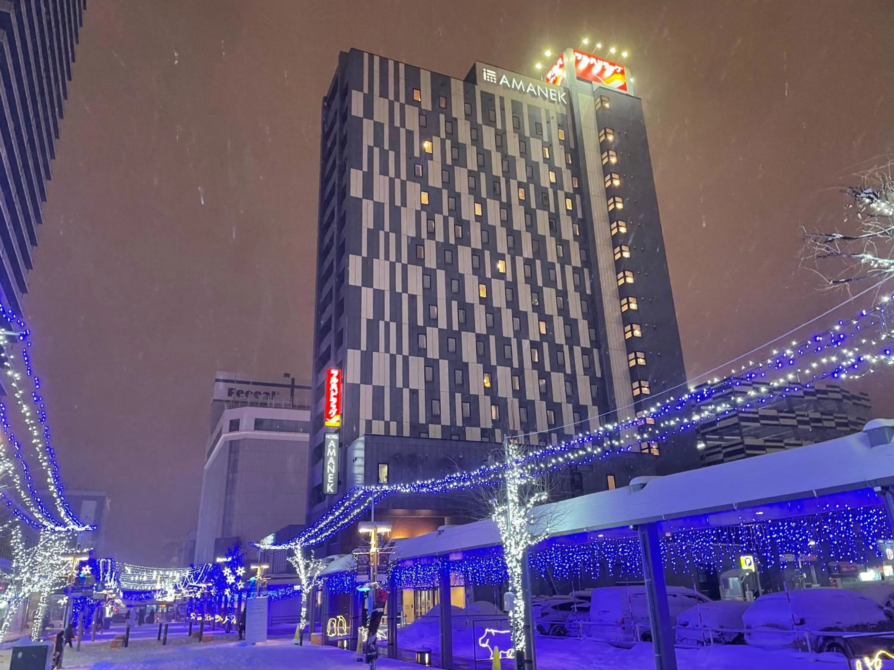 Property building in HOTEL AMANEK Asahikawa