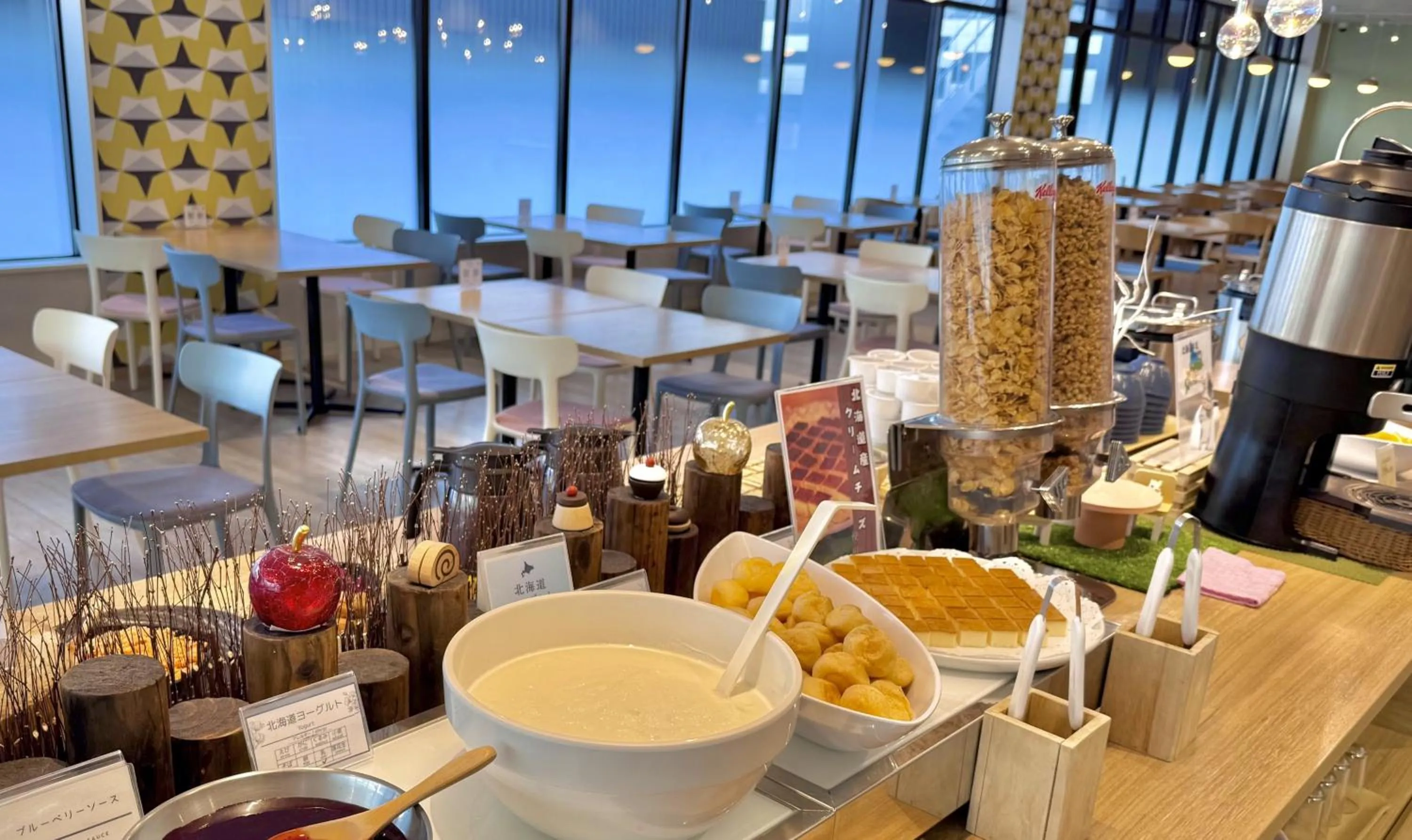 Breakfast in HOTEL AMANEK Asahikawa