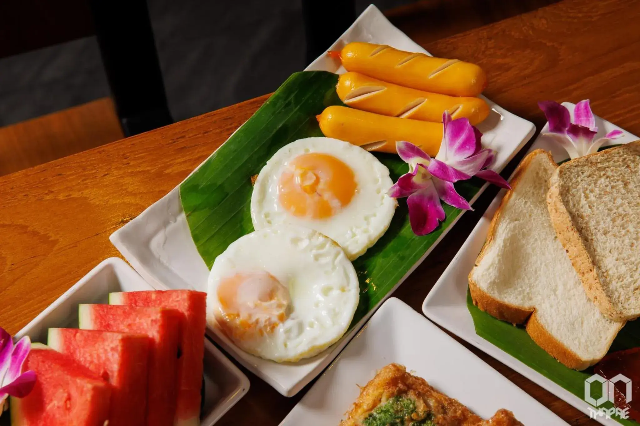 Breakfast in ON Thapae Gate Chiangmai Breakfast in ON Thapae Gate Chiangmai
