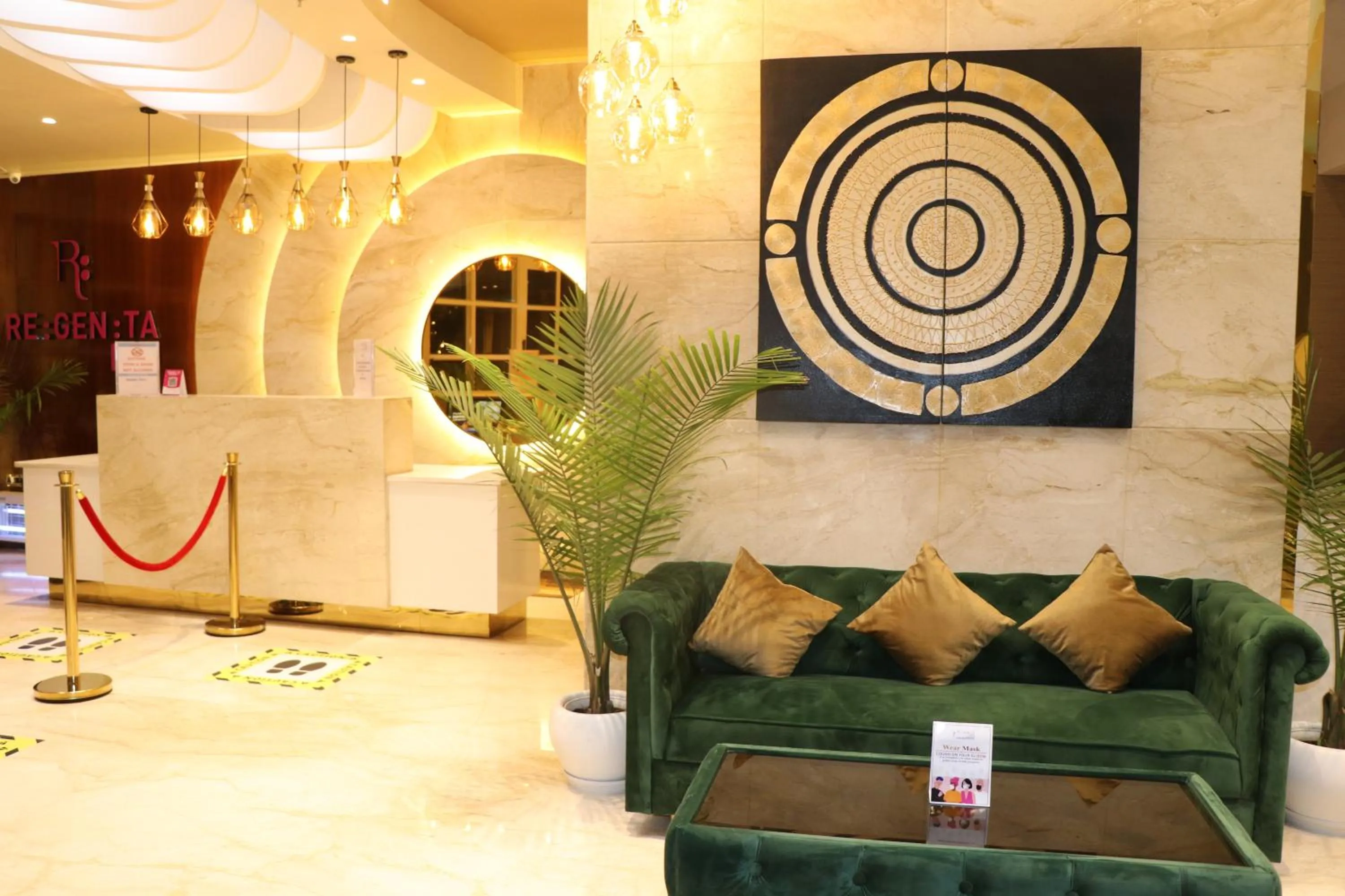 Lobby or reception in Regenta Inn Amristar Airport Road by Royal Orchid Hotels Limited