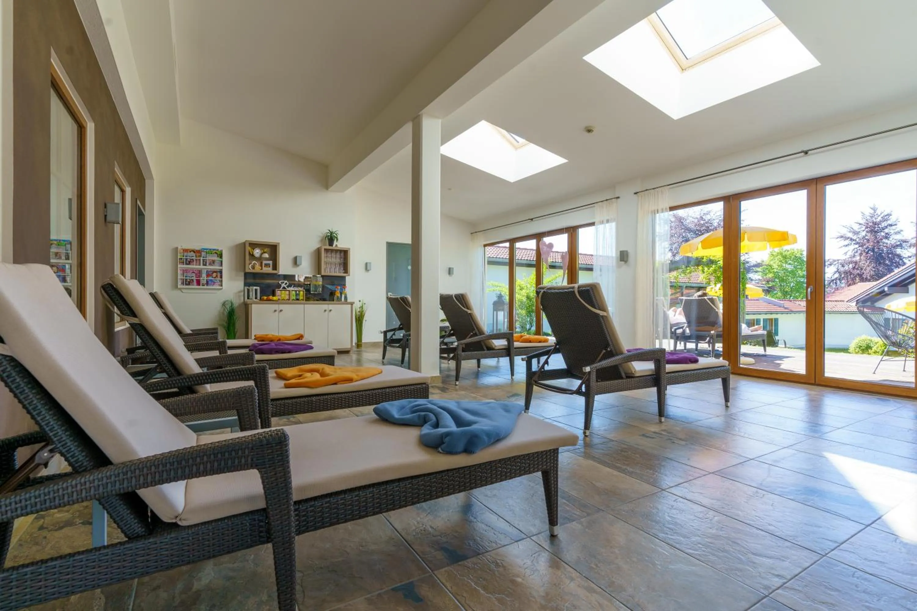 Sauna in Landhotel Gockelwirt