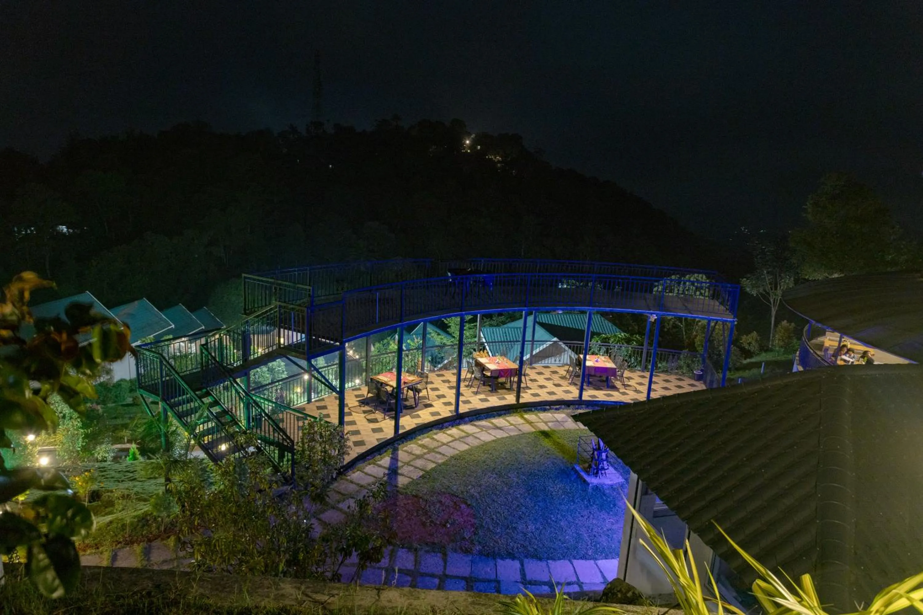 Night in Aveda Munnar Mountains and Mist