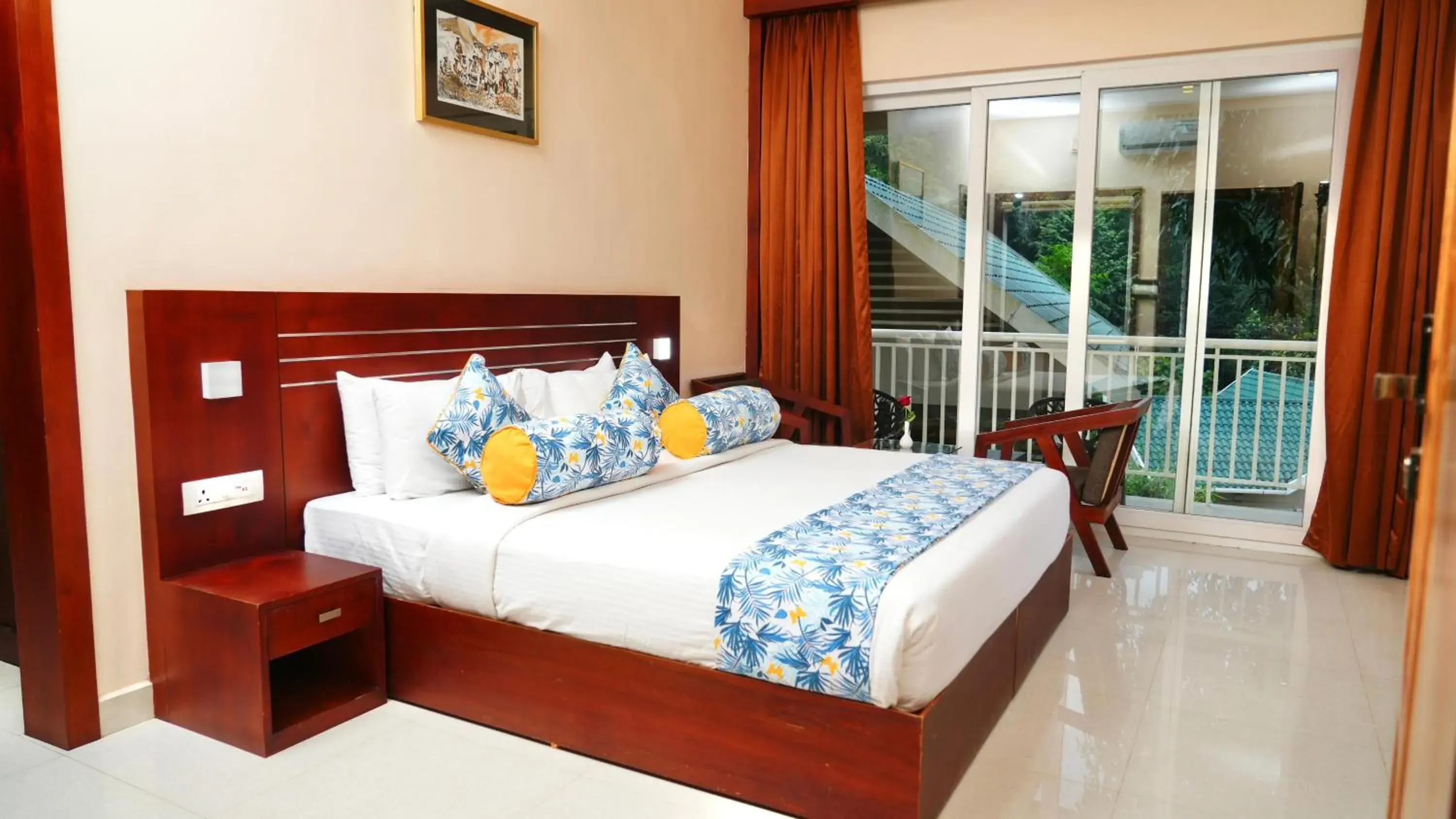 Bed in Aveda Munnar Mountains and Mist Bed in Aveda Munnar Mountains and Mist