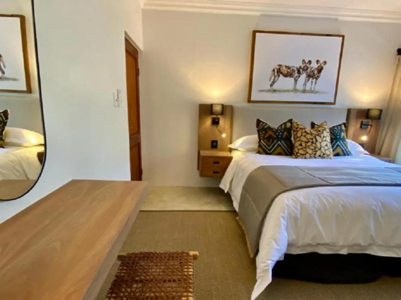 Bed in Simbavati Homestead