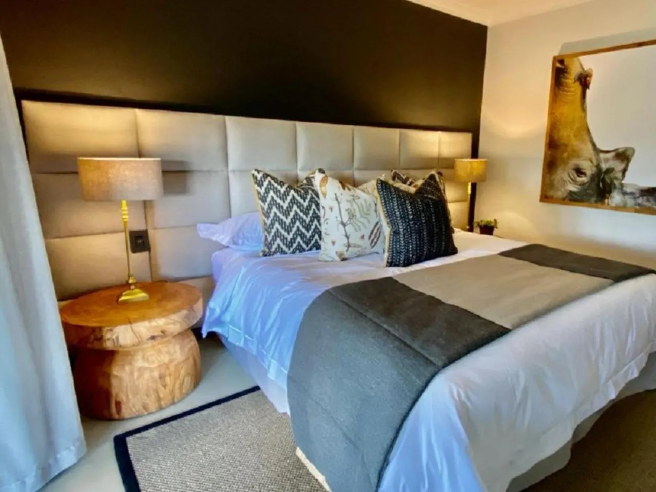 Bed in Simbavati Homestead