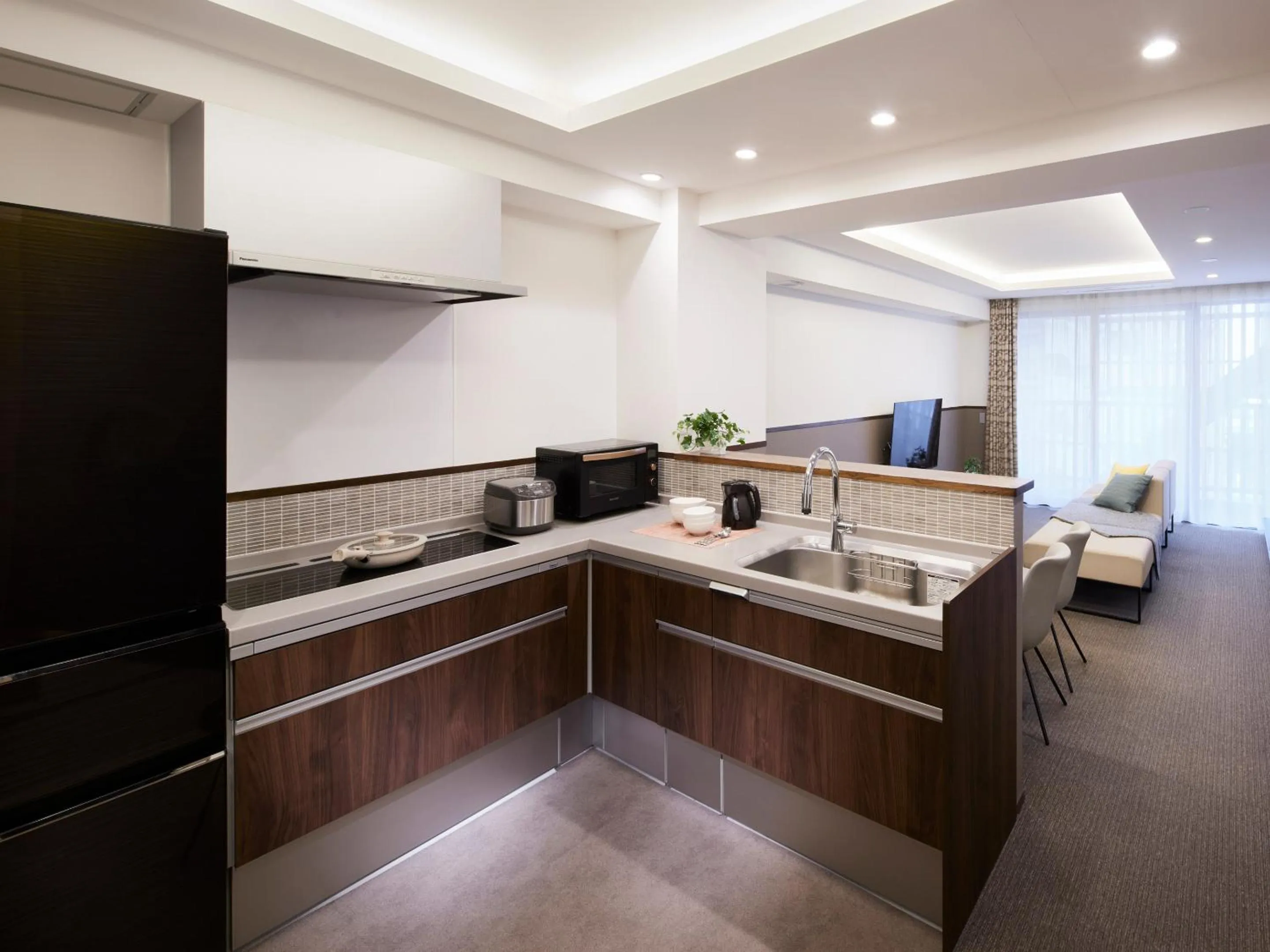 Kitchen or kitchenette in Minn Asakusa