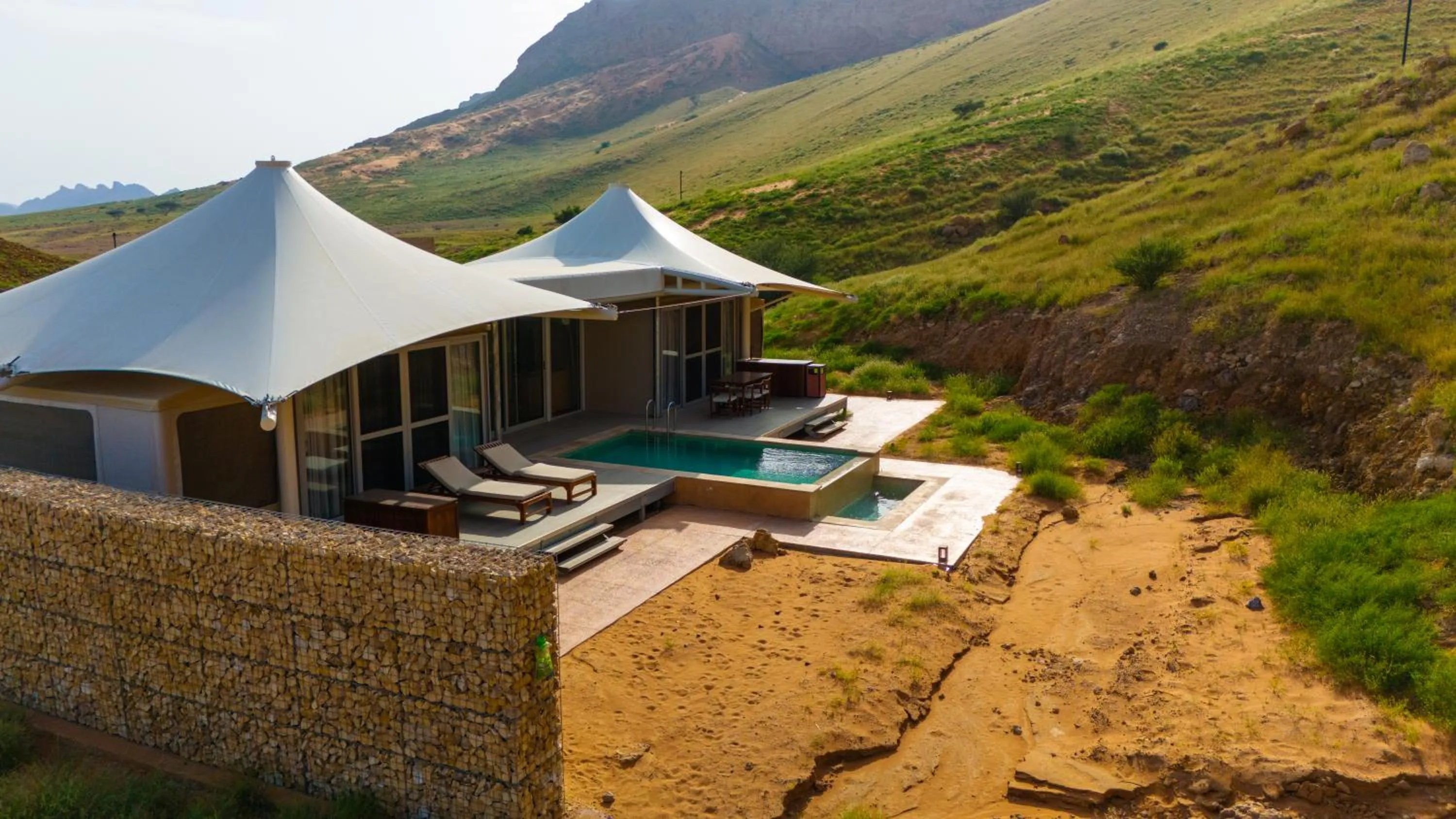 Patio in Moon Retreat by Sharjah Collection