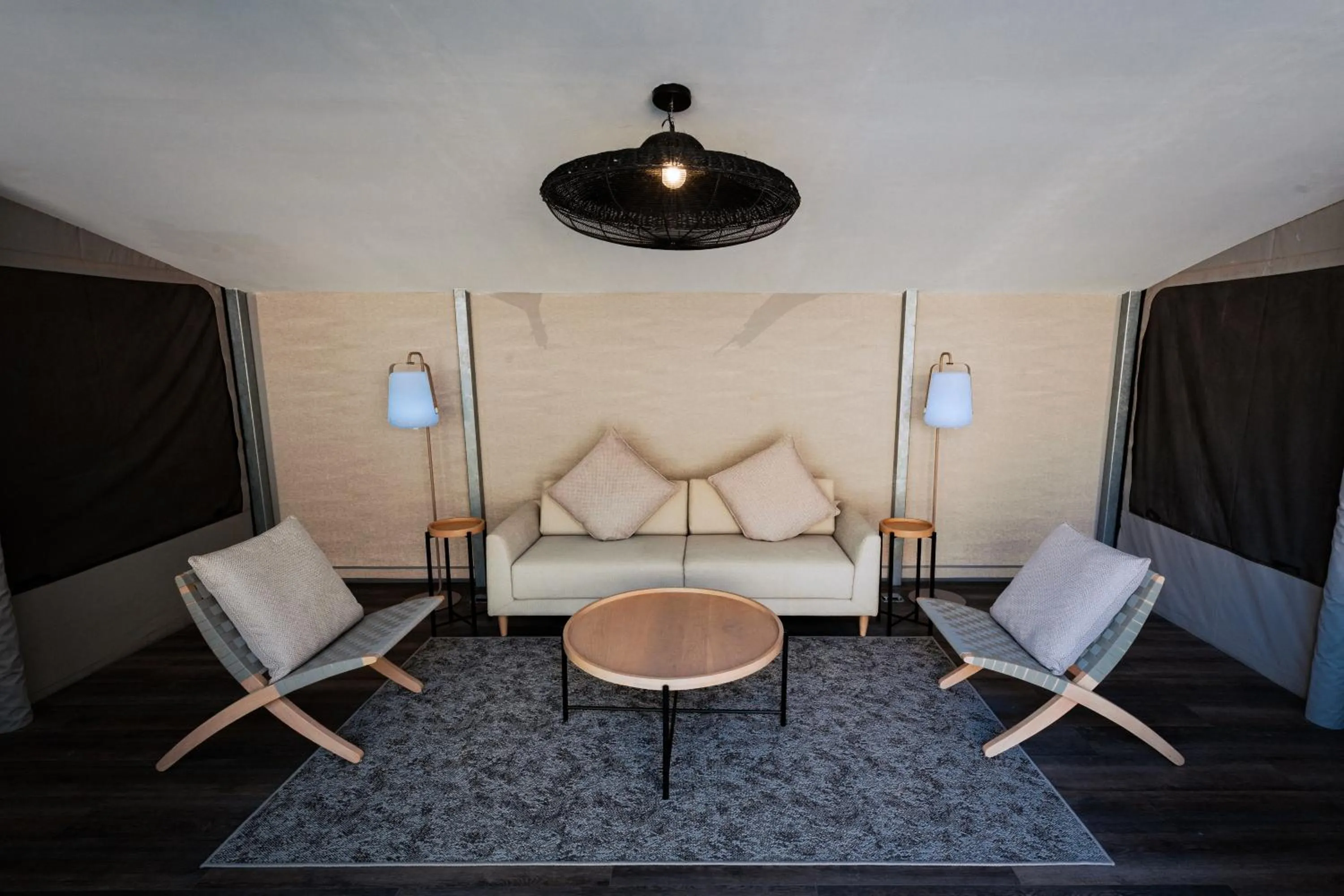 Living room in Moon Retreat by Sharjah Collection