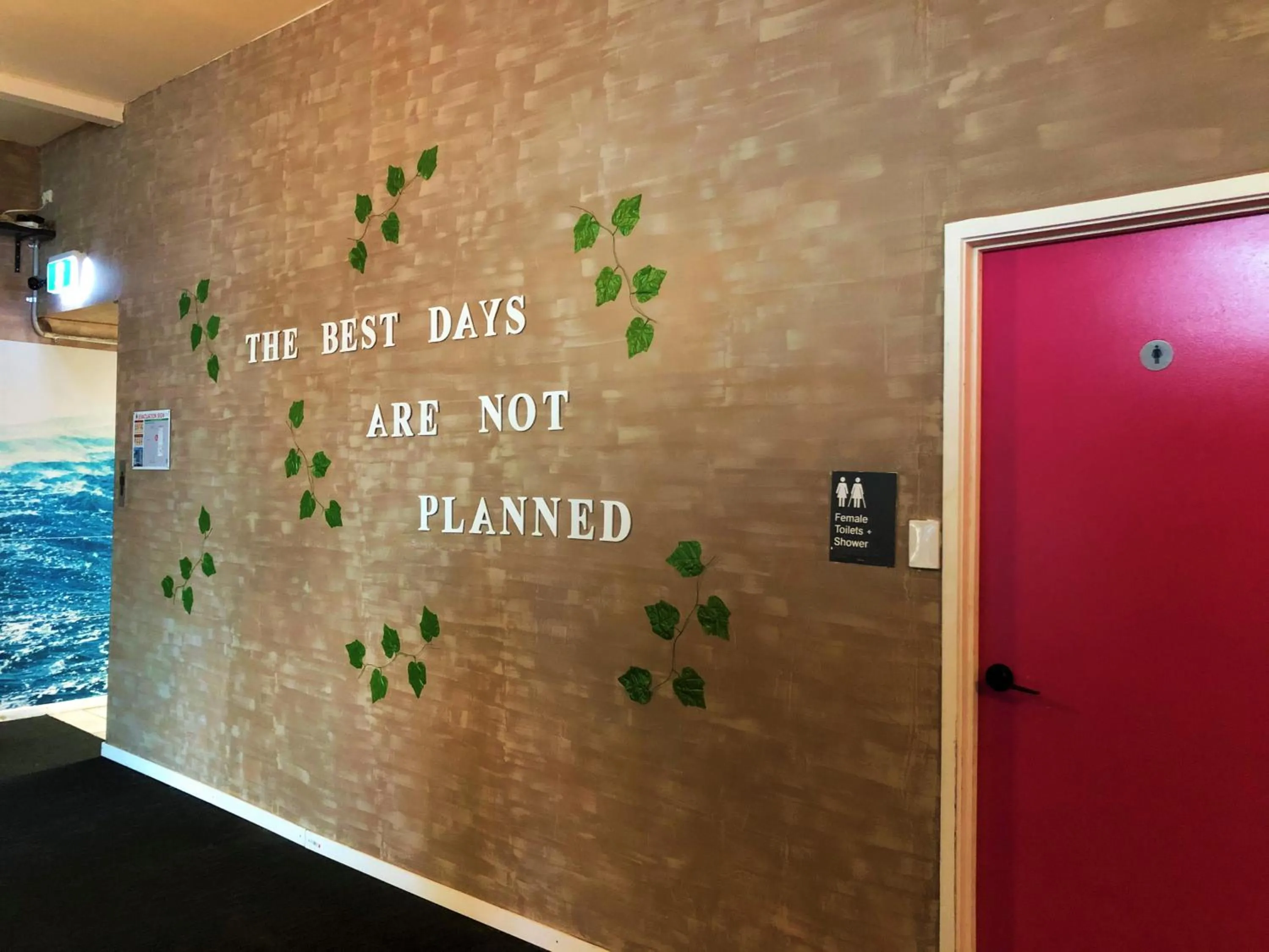 Property building in Tequila Sunrise Hostel Surfers Paradise