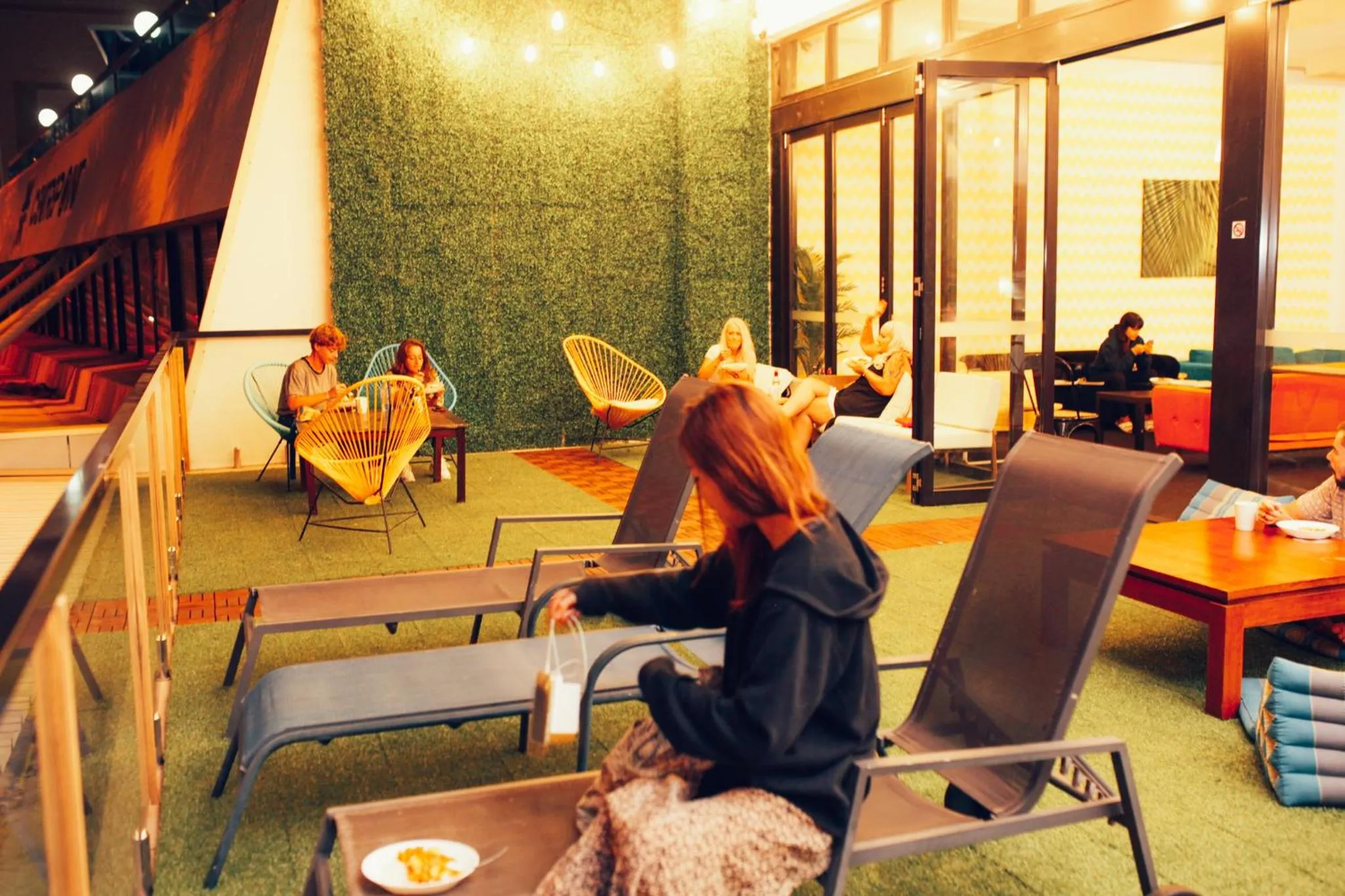 Lobby or reception in Tequila Sunrise Hostel Surfers Paradise