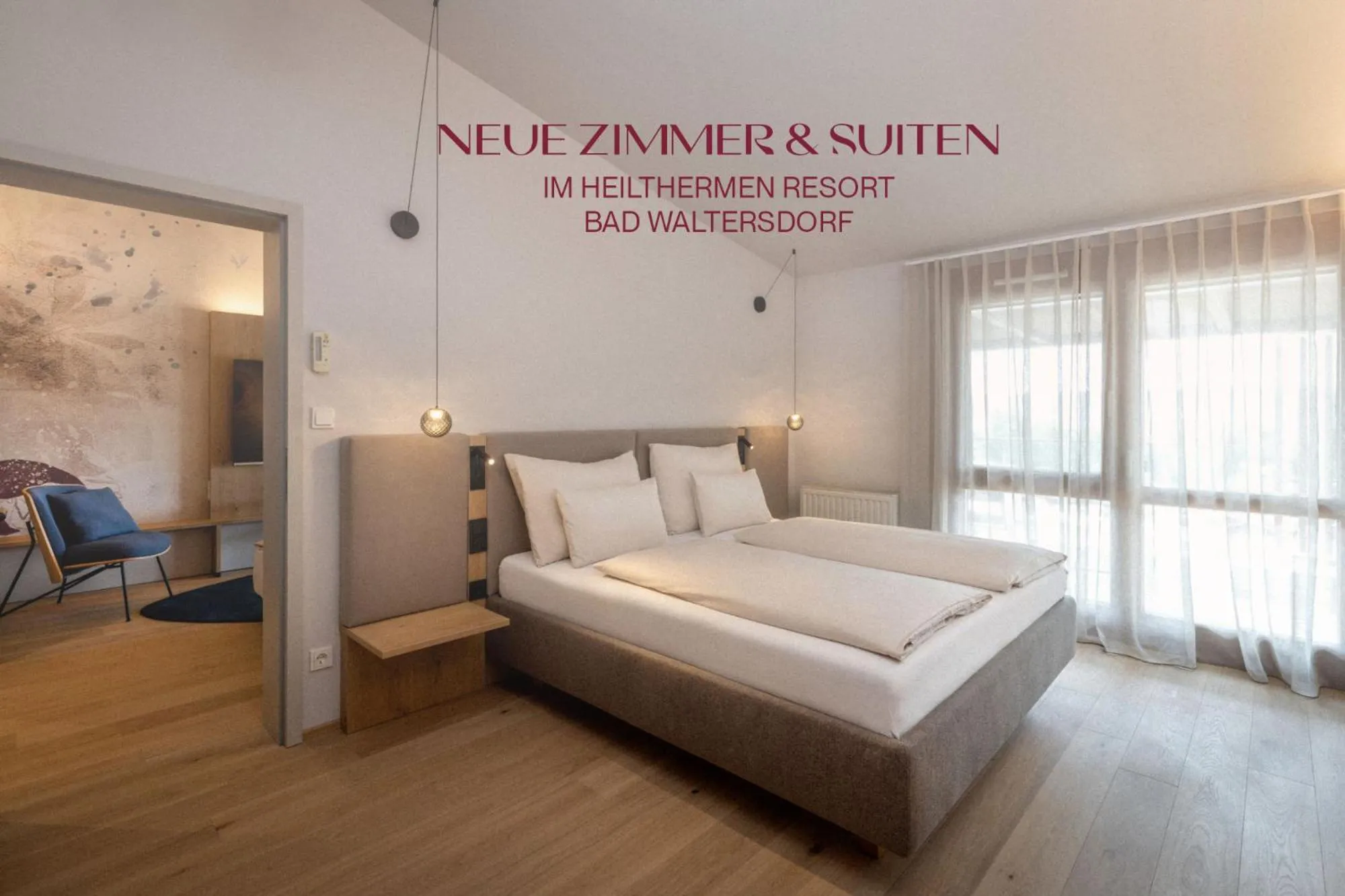 Bed in Heilthermen Resort Bad Waltersdorf