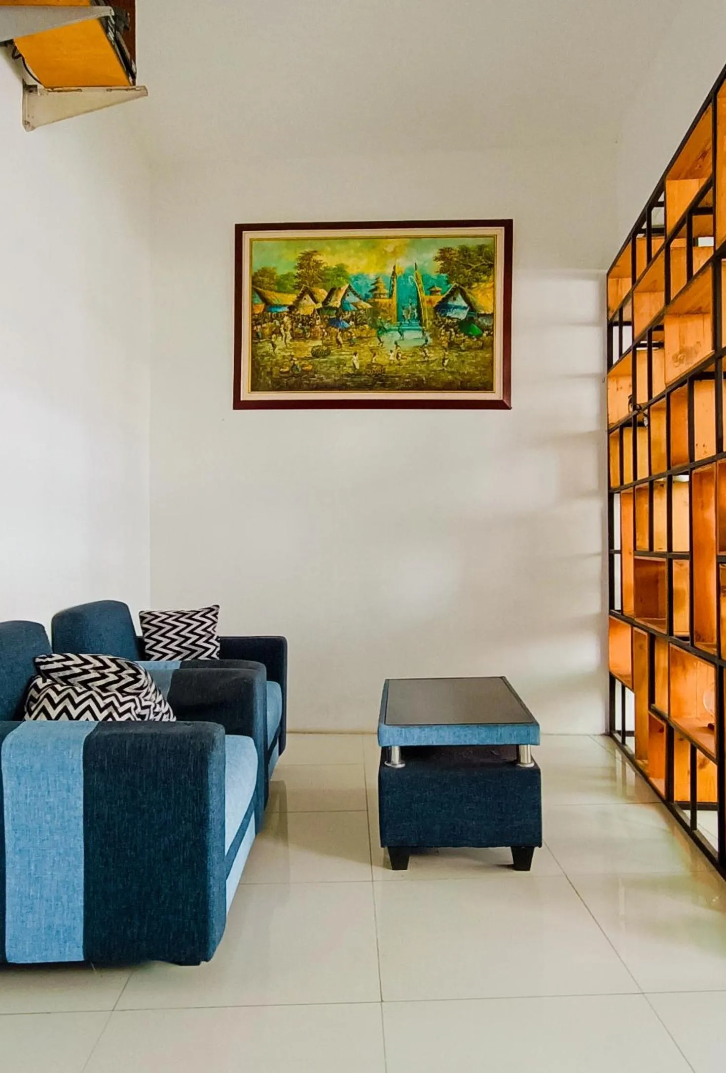 Seating area in De Azka Style Syariah