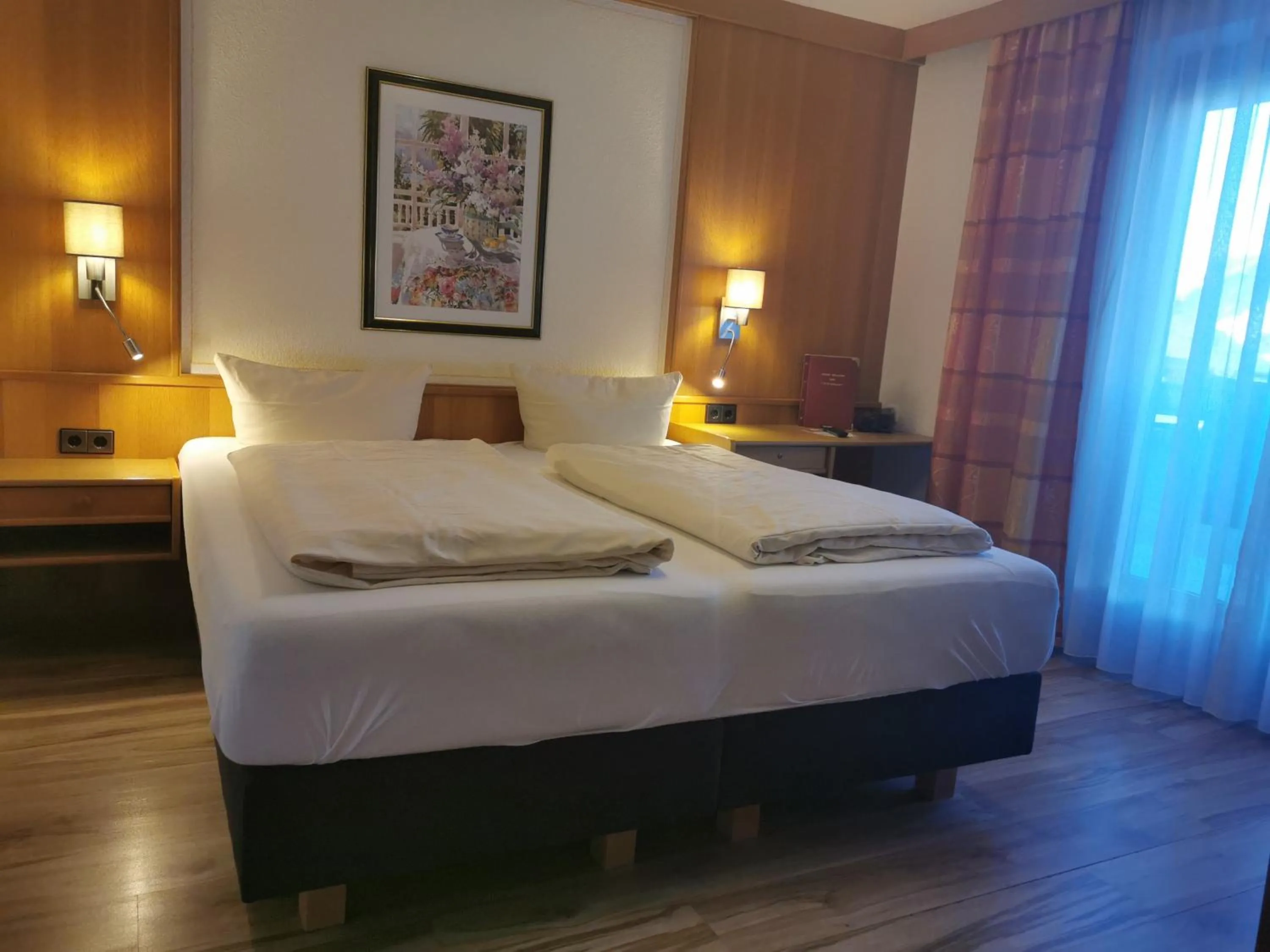 Bed in Hotel Landgasthof Zum Schildhauer