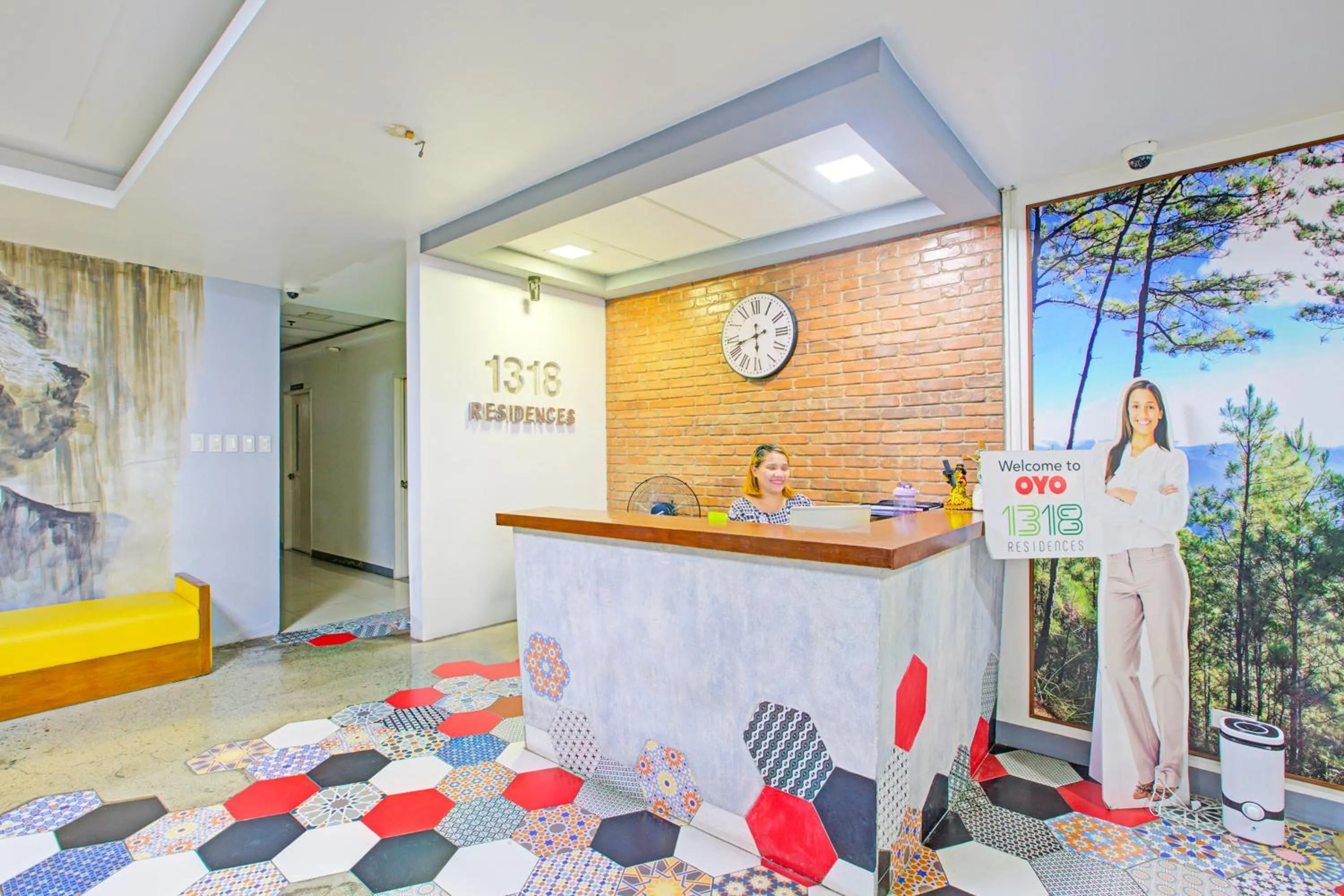 Lobby or reception in Collection O Metro Manila near University Belt formerly 1318 Residences