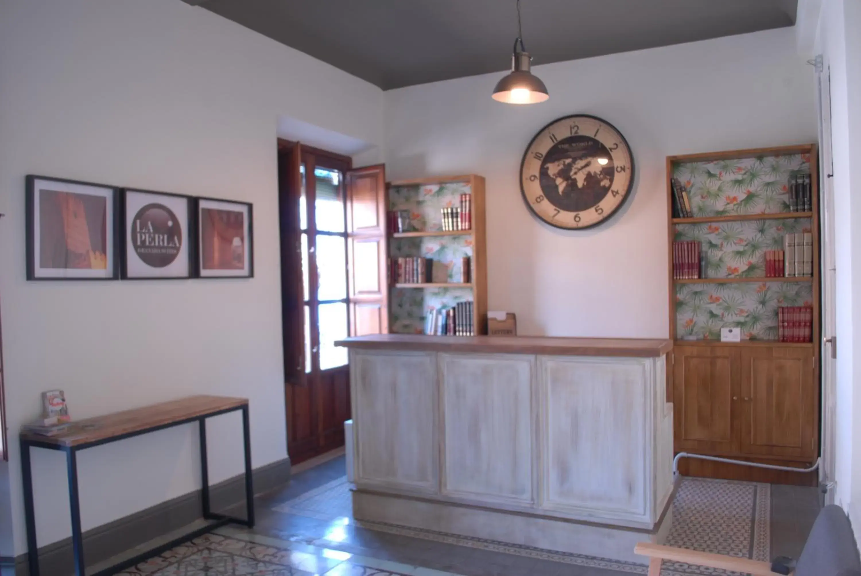 Lobby or reception in La Perla Granada Suites Lobby or reception in La Perla Granada Suites