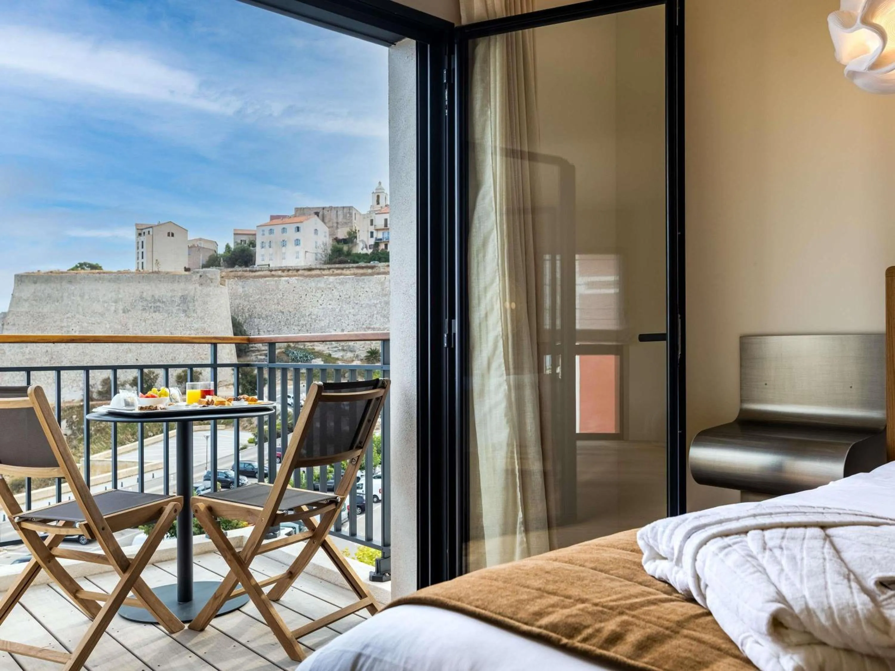 Bedroom, Bed in Hotel & Spa Kasano Calvi - Handwritten Collection