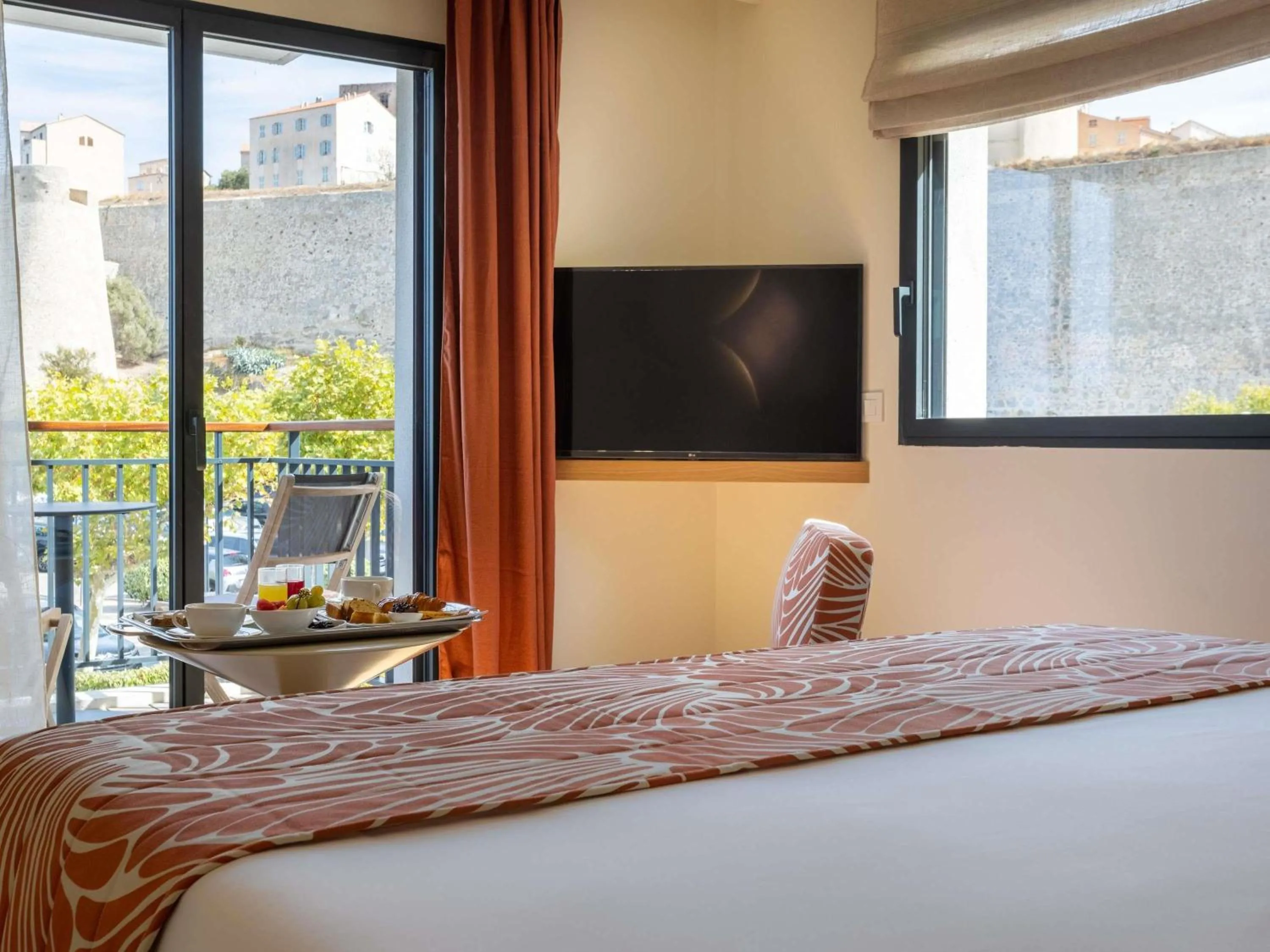 Bedroom, Bed in Hotel & Spa Kasano Calvi - Handwritten Collection