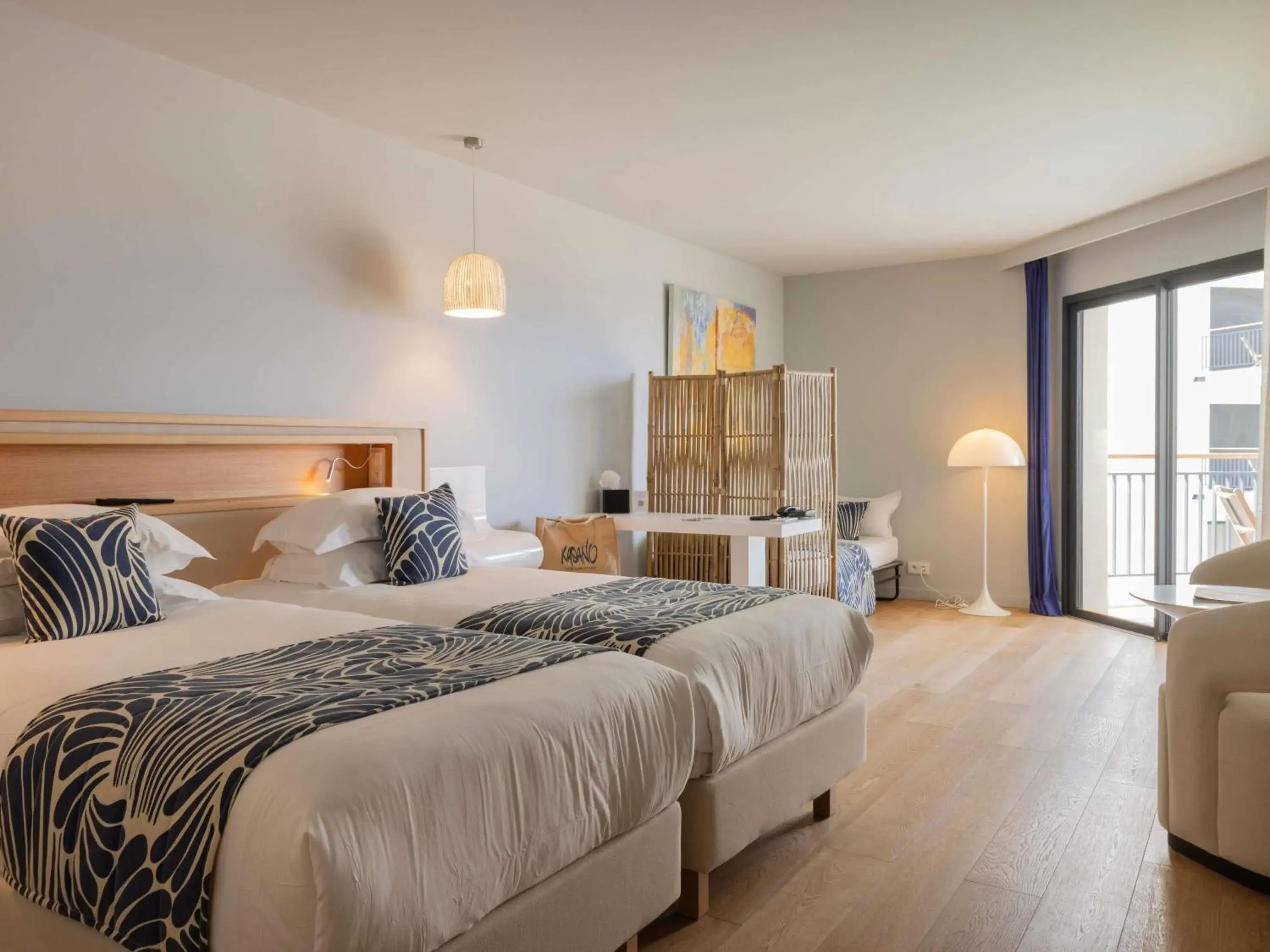 Superior Double or Twin Suite and Sea and Pool View in Hotel & Spa Kasano Calvi - Handwritten Collection Superior Double or Twin Suite and Sea and Pool View in Hotel & Spa Kasano Calvi - Handwritten Collection