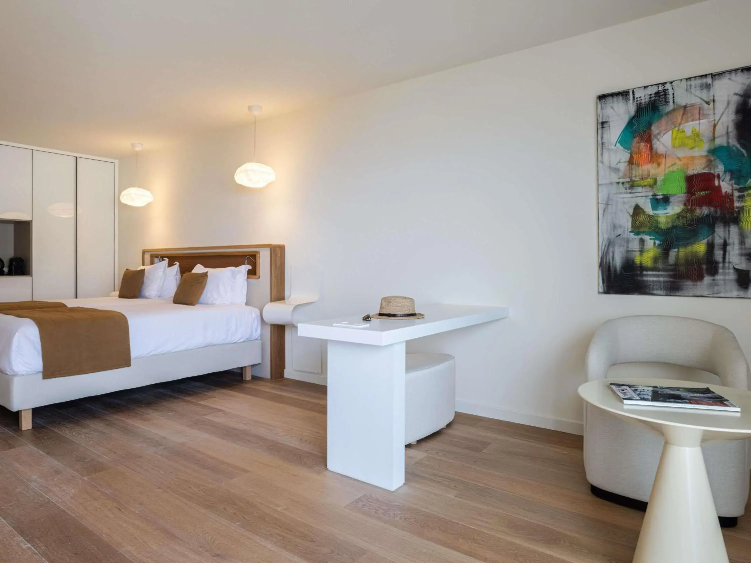 Superior Double or Twin Suite and Sea and Pool View in Hotel & Spa Kasano Calvi - Handwritten Collection Superior Double or Twin Suite and Sea and Pool View in Hotel & Spa Kasano Calvi - Handwritten Collection