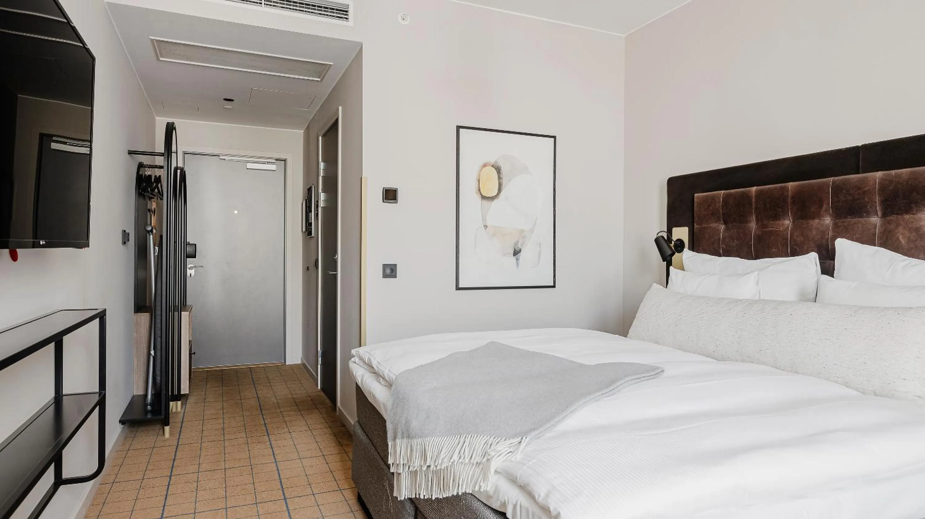 TV and multimedia, Bed in Clarion Hotel Sundsvall