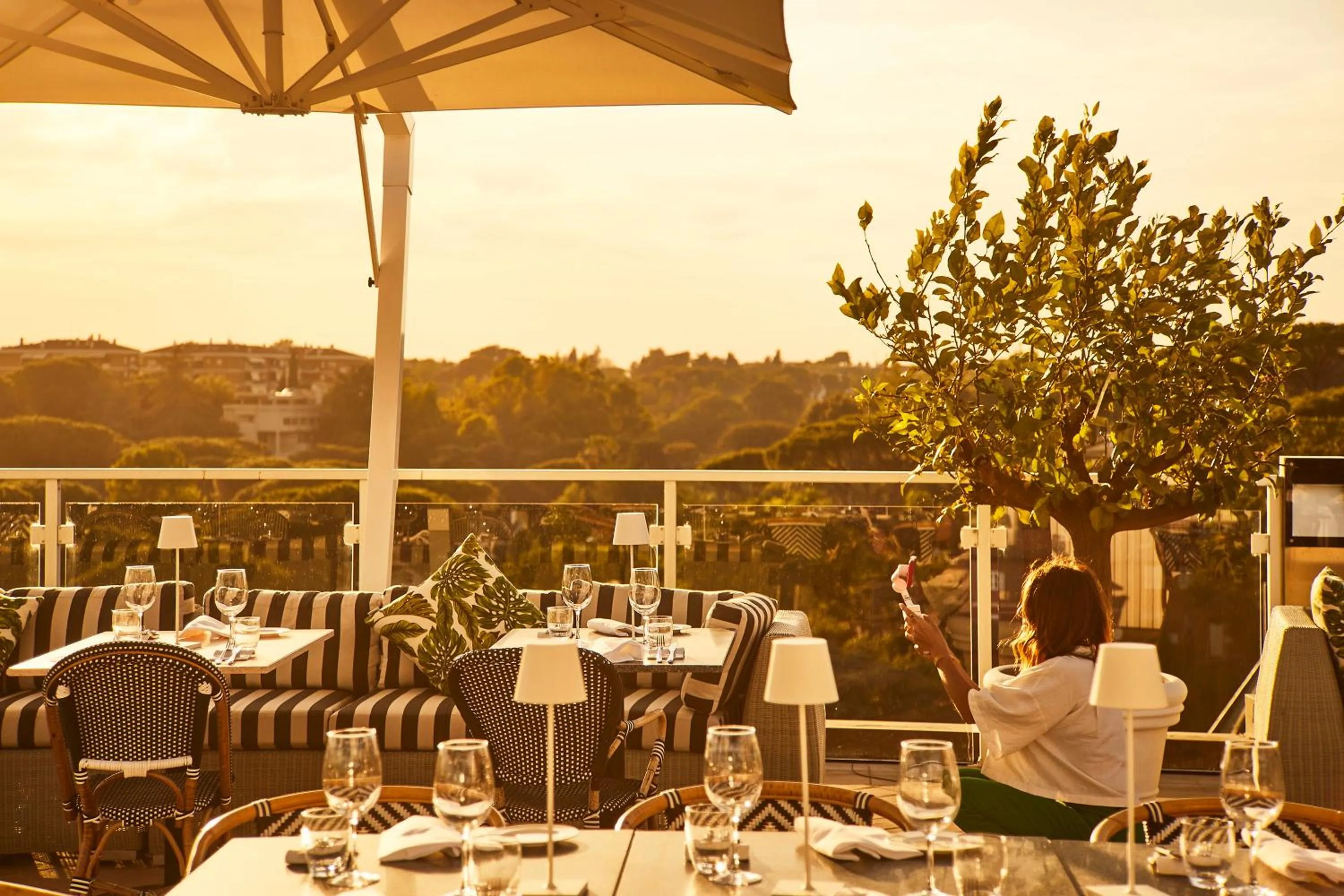 Restaurant/places to eat in Hotel Villa Pamphili Roma
