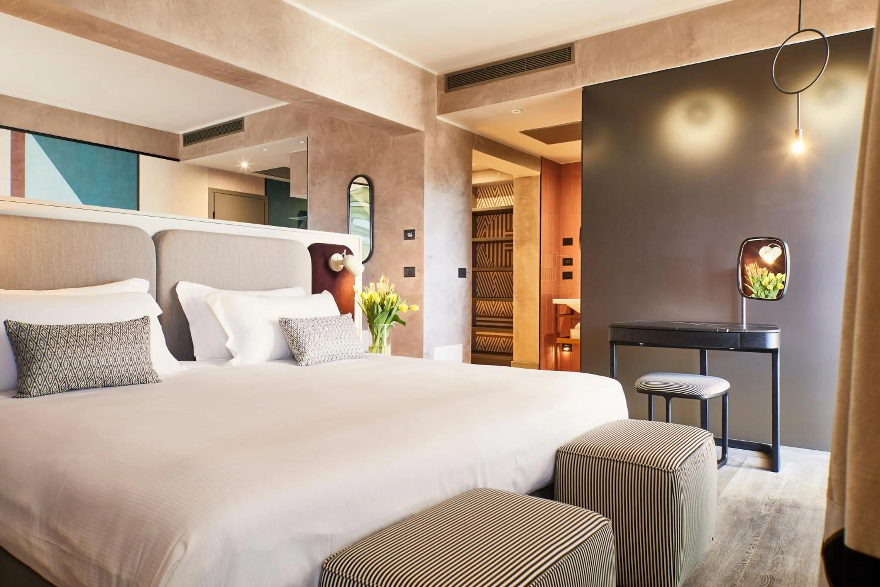 Photo of the whole room, Bed in Hotel Villa Pamphili Roma