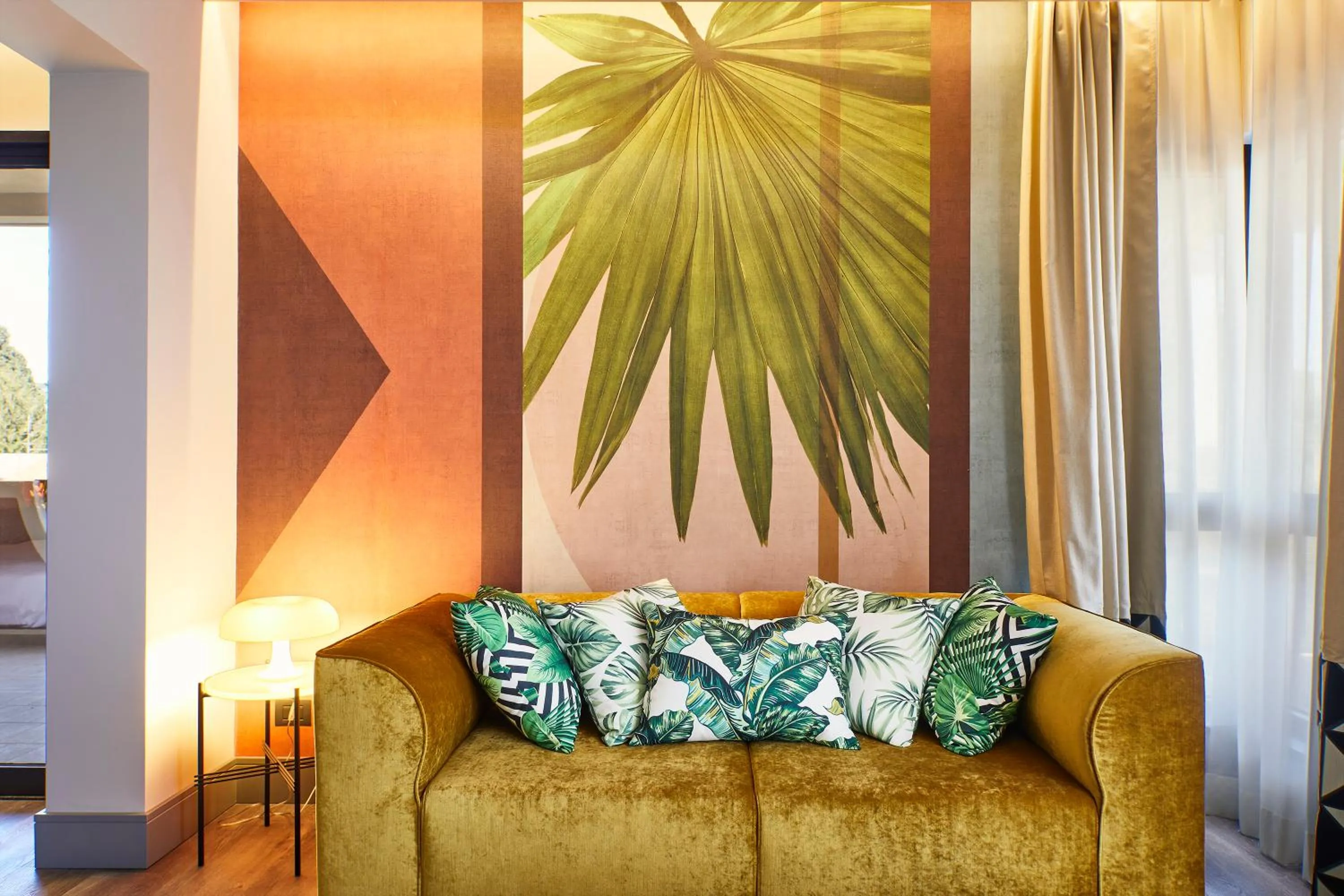 Living room in Hotel Villa Pamphili Roma