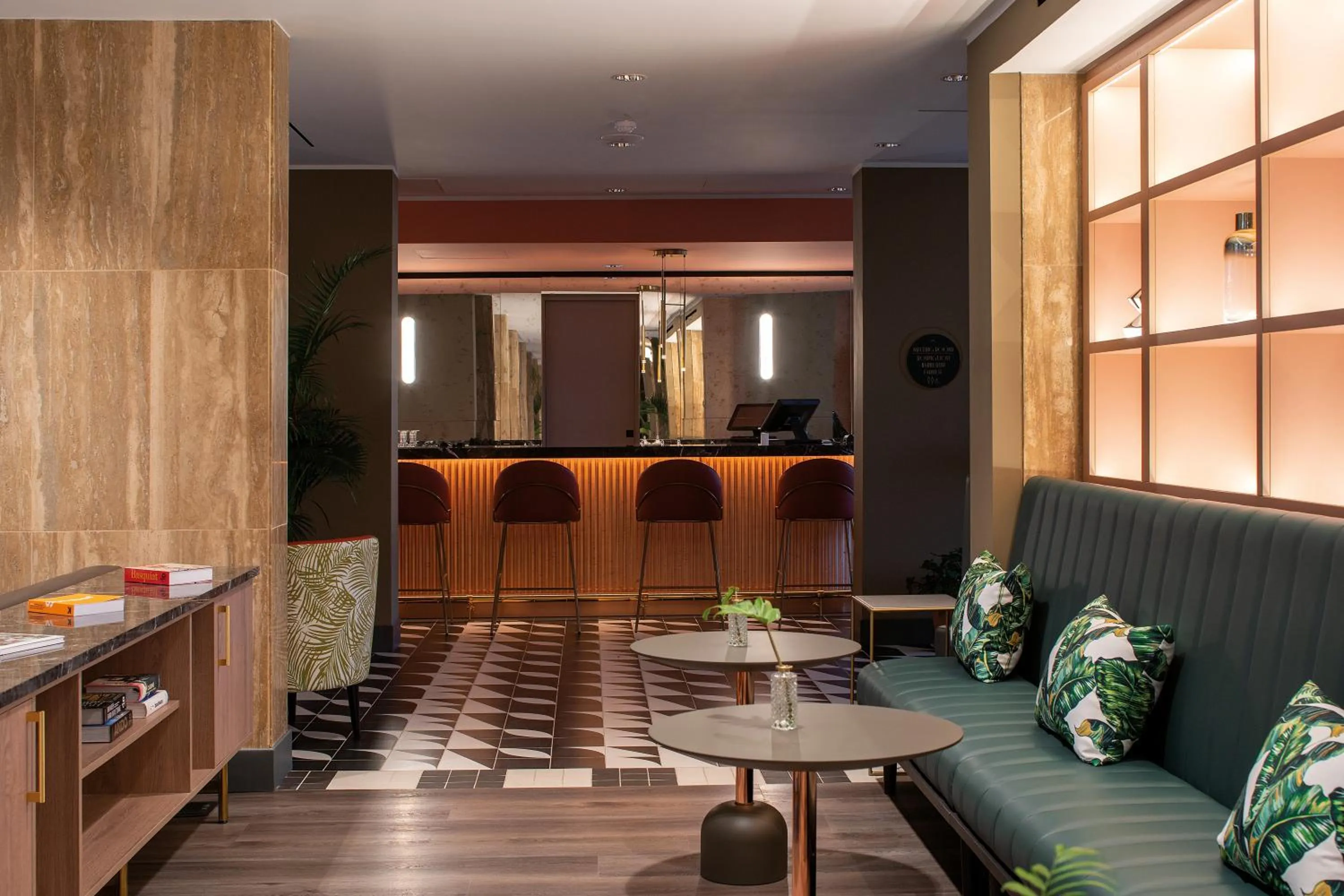 Lounge or bar in Hotel Villa Pamphili Roma