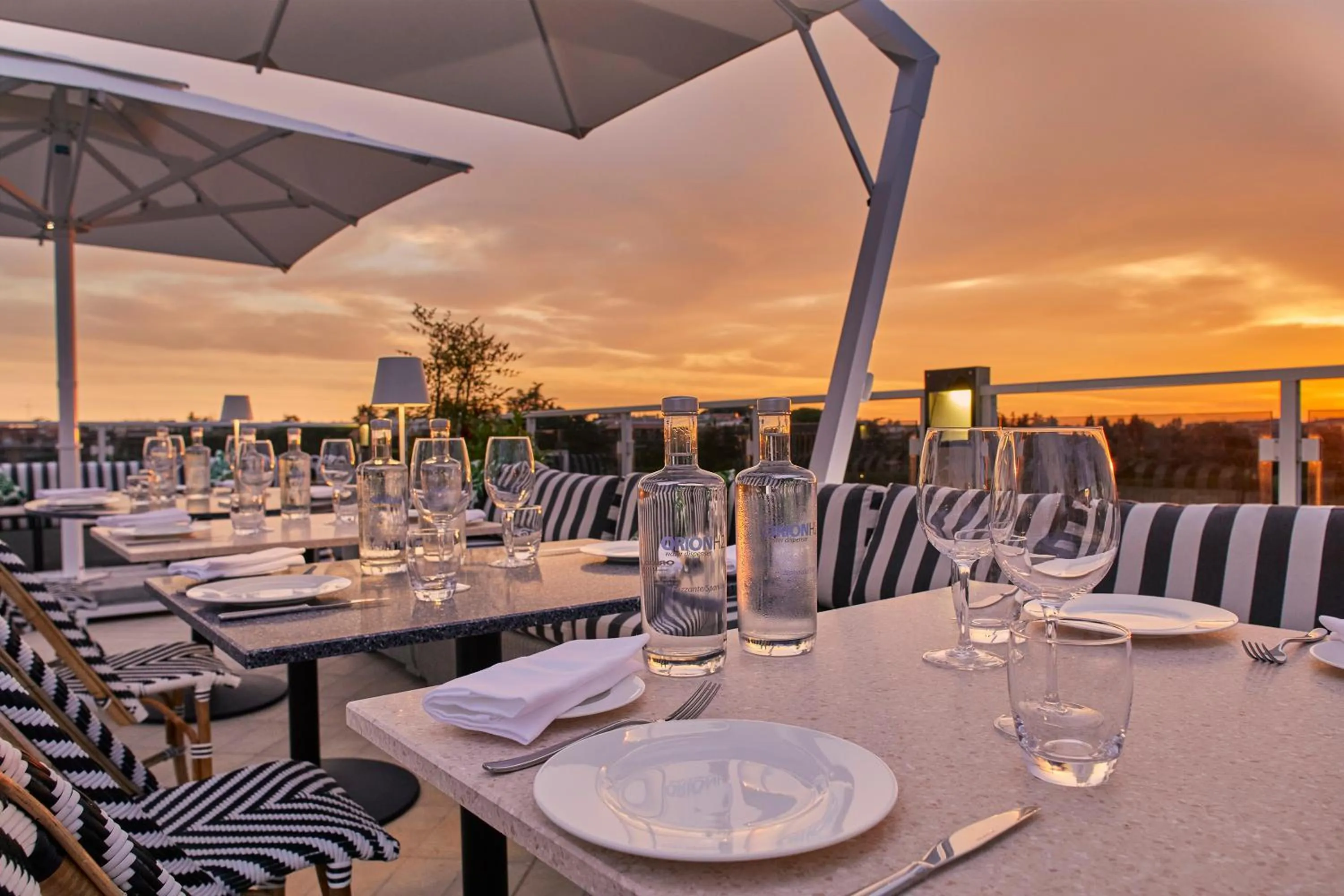 Balcony/Terrace in Hotel Villa Pamphili Roma