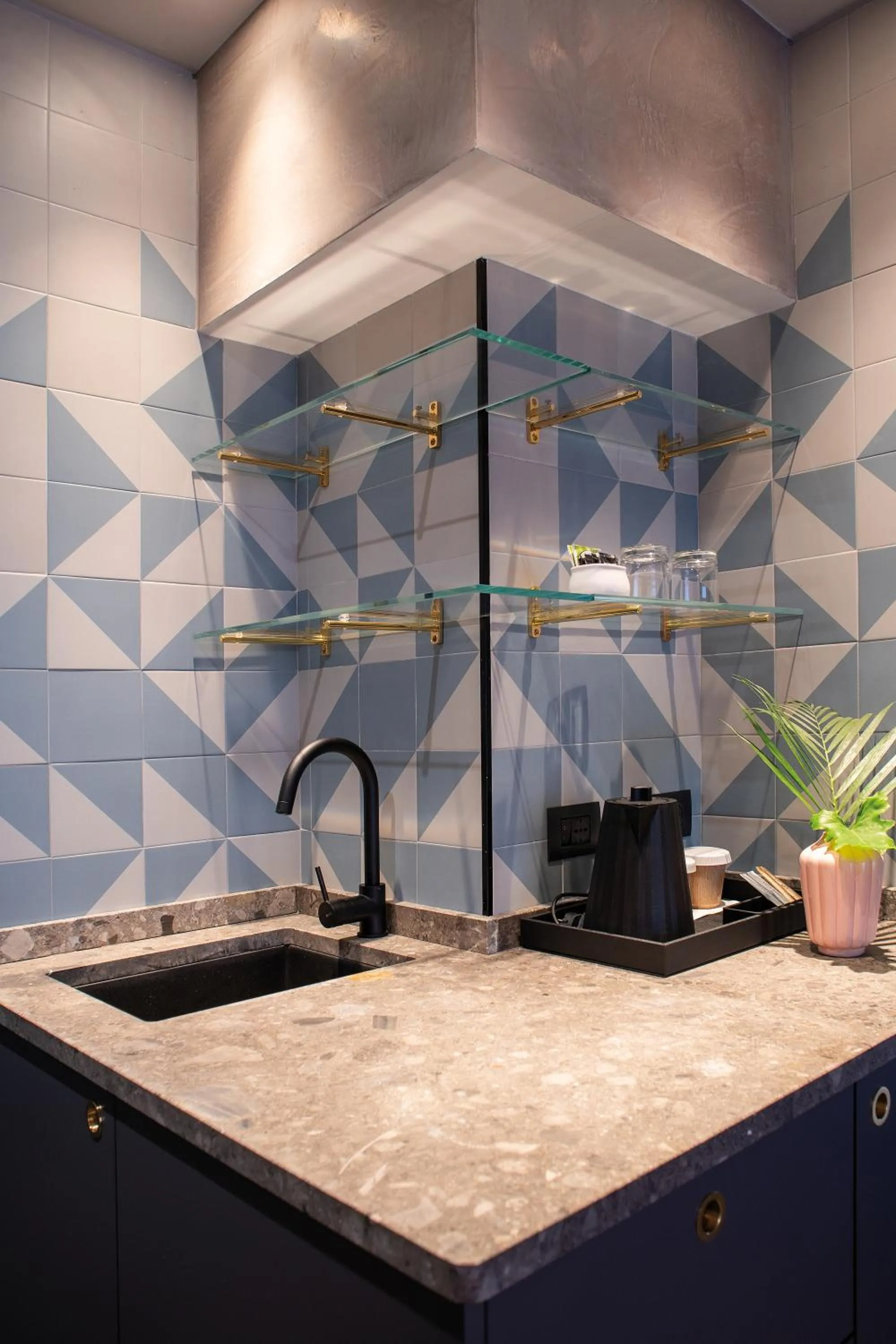 Seating area in Hotel Villa Pamphili Roma