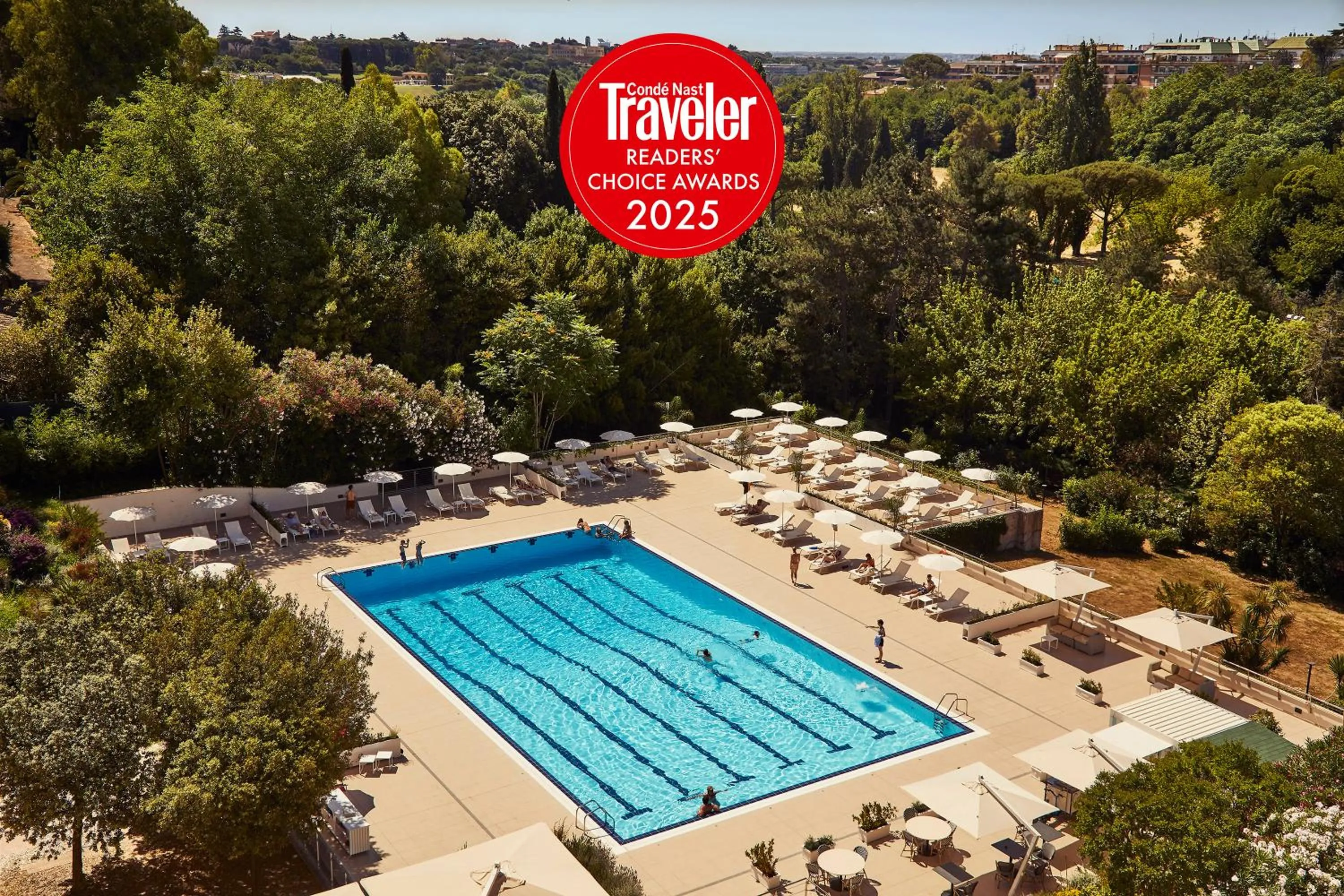 Property building in Hotel Villa Pamphili Roma