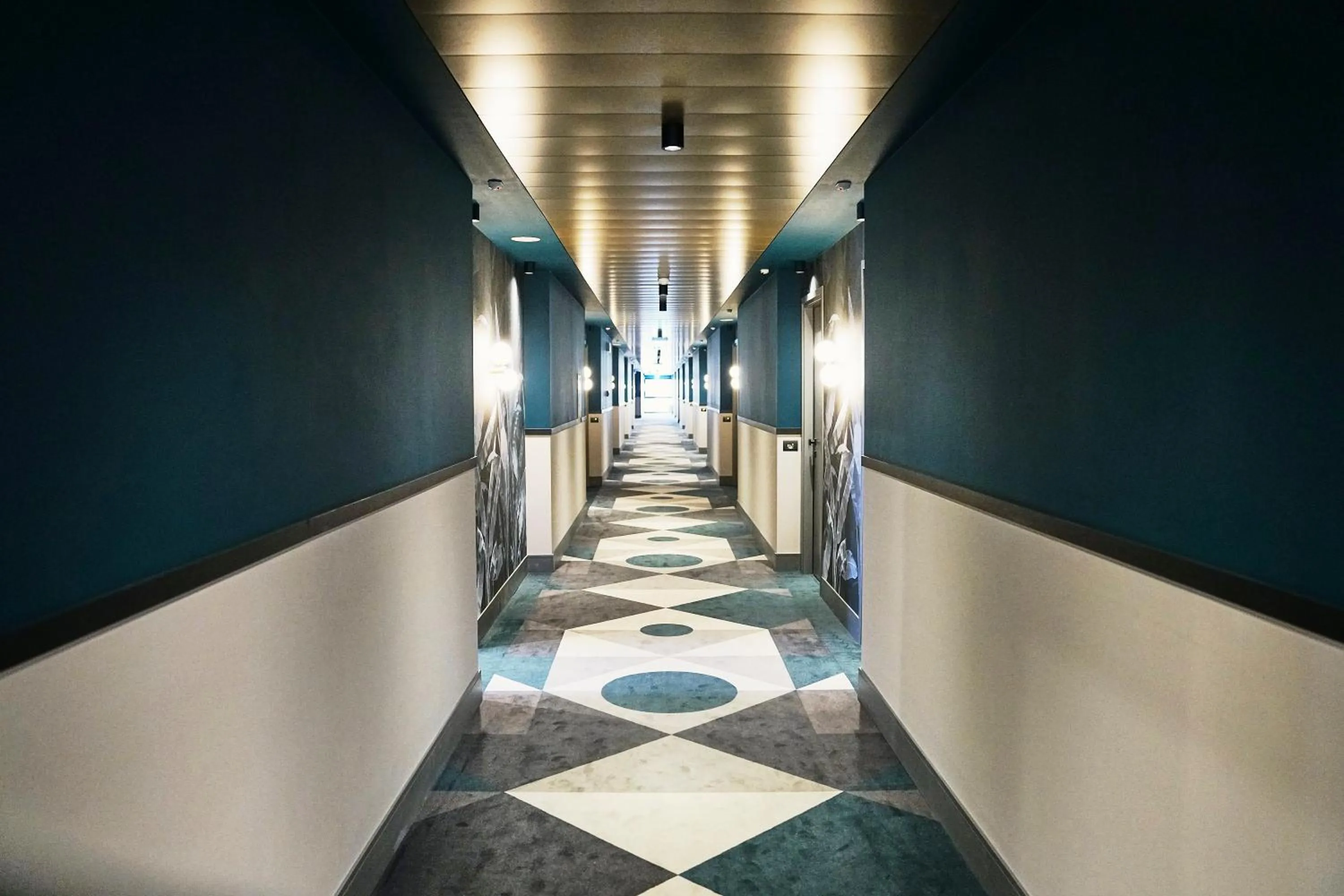 Decorative detail in Hotel Villa Pamphili Roma