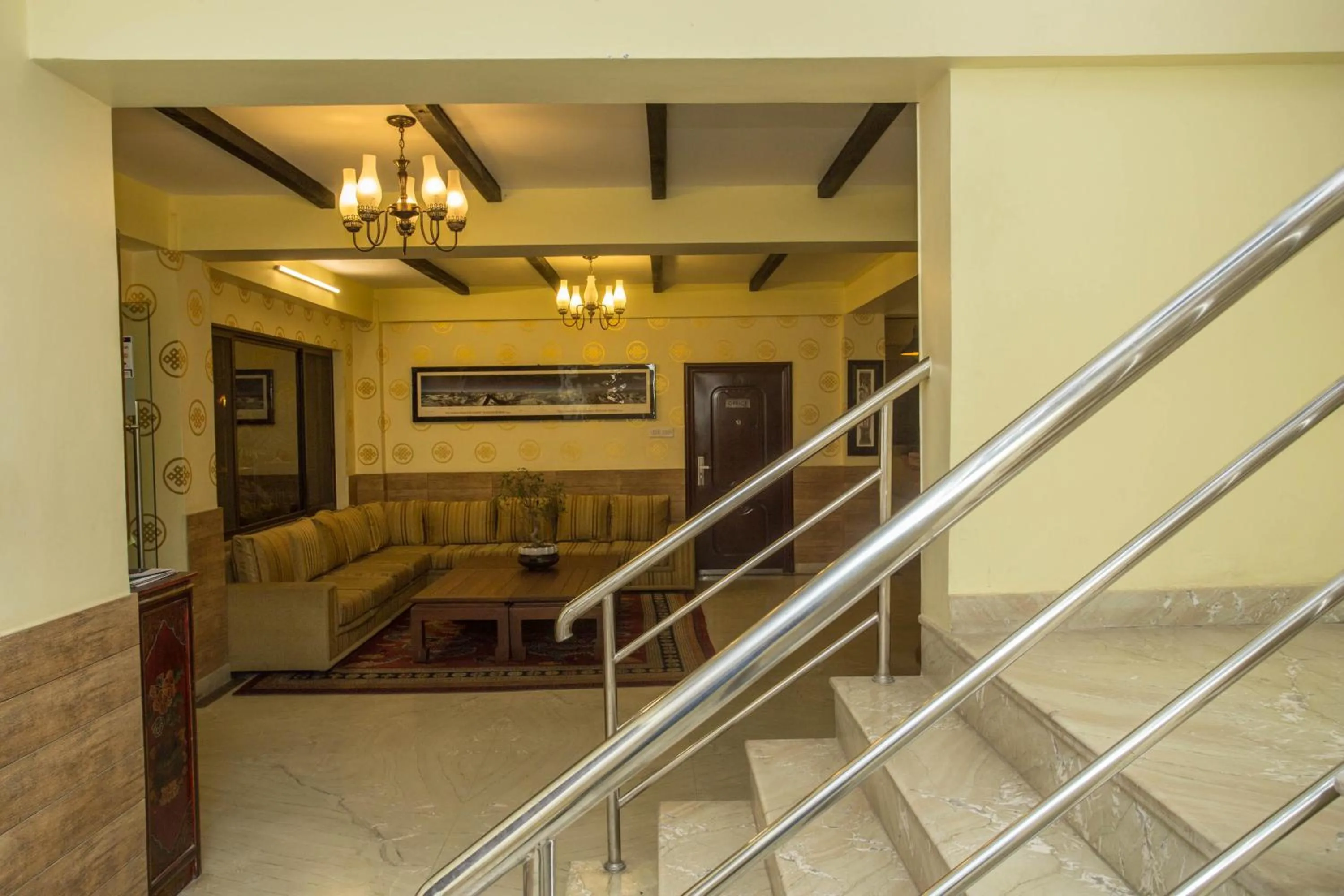 Lobby or reception in Hotel Siddhi Manakamana